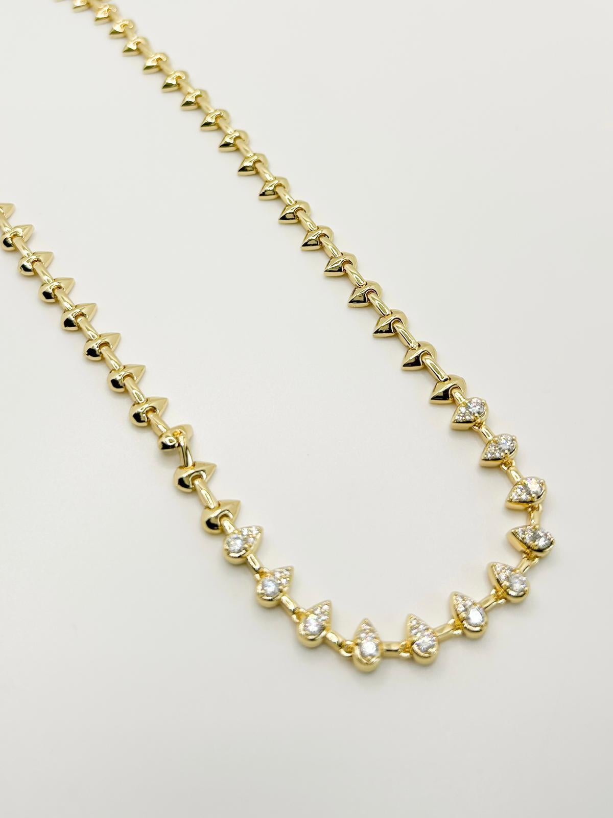 Vip Kolye 14K  45+5 Cm