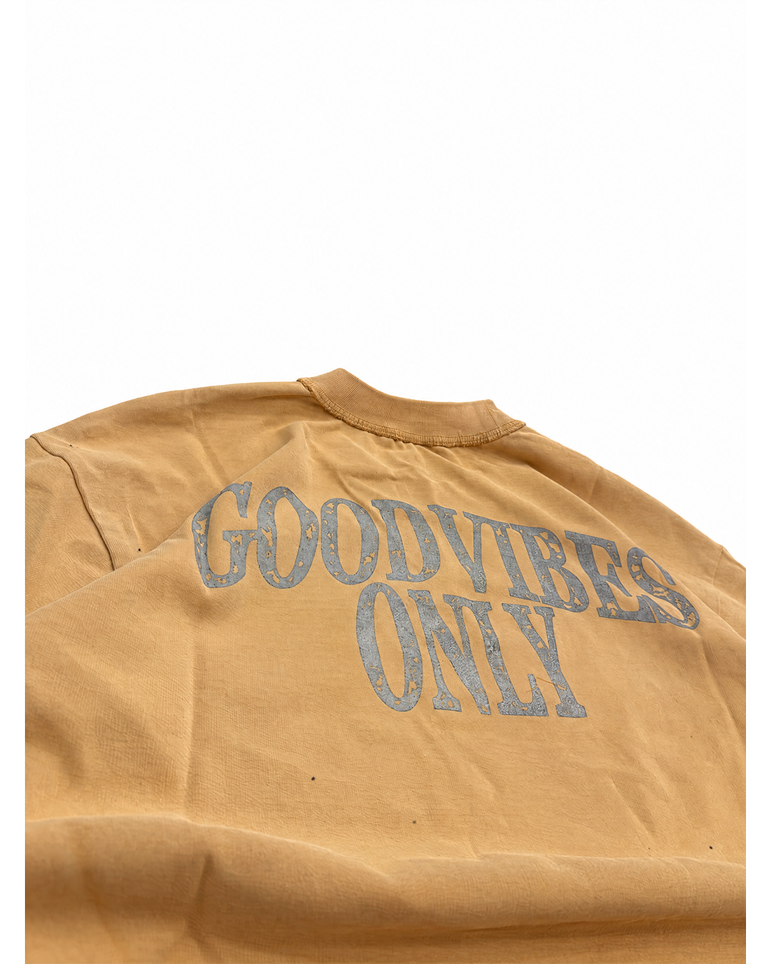 Layered Sweatshirt “RED IGNITE” - Caramel