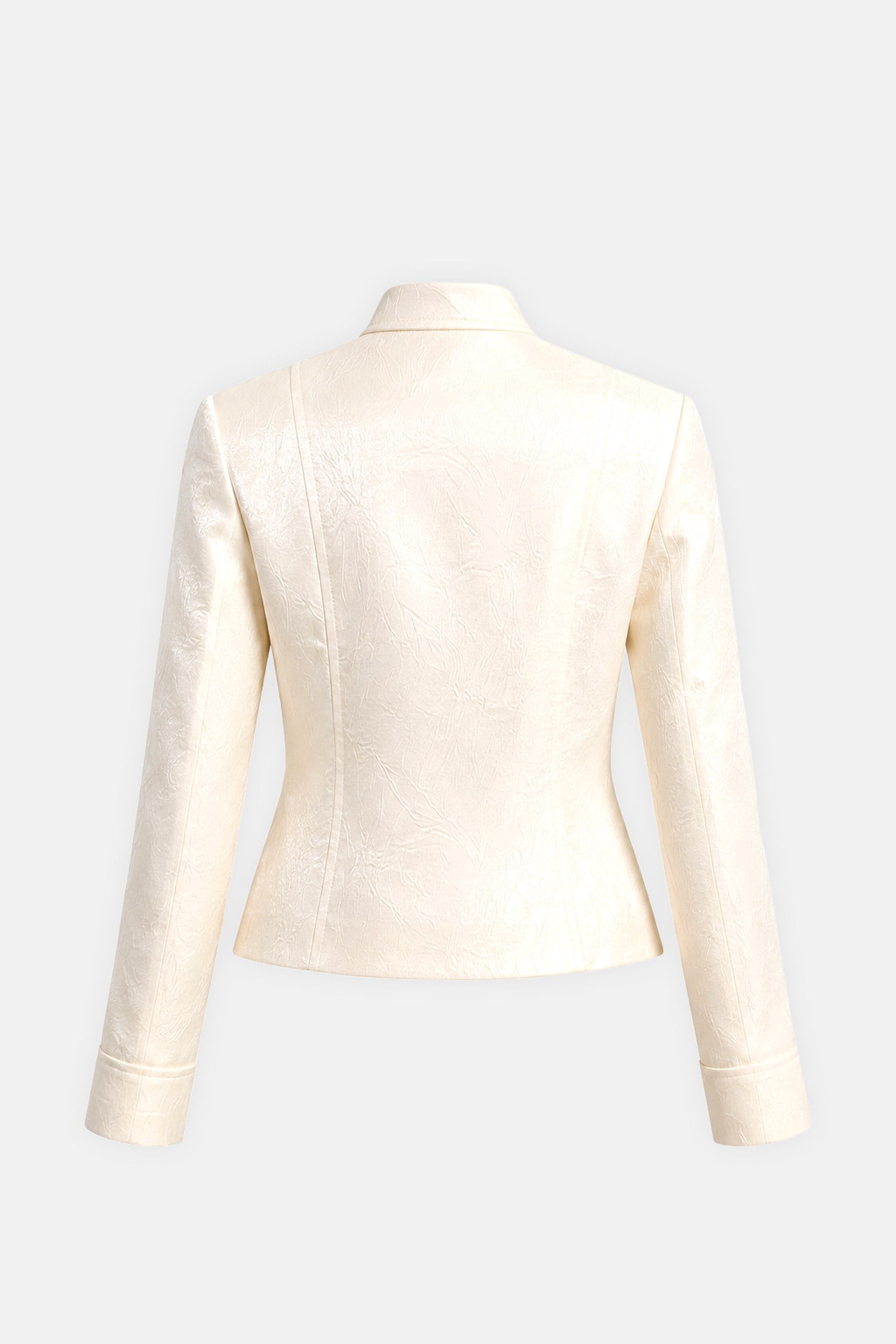 Kadın Sarı Düğmeli Hakim Yaka Blazer-Thalure