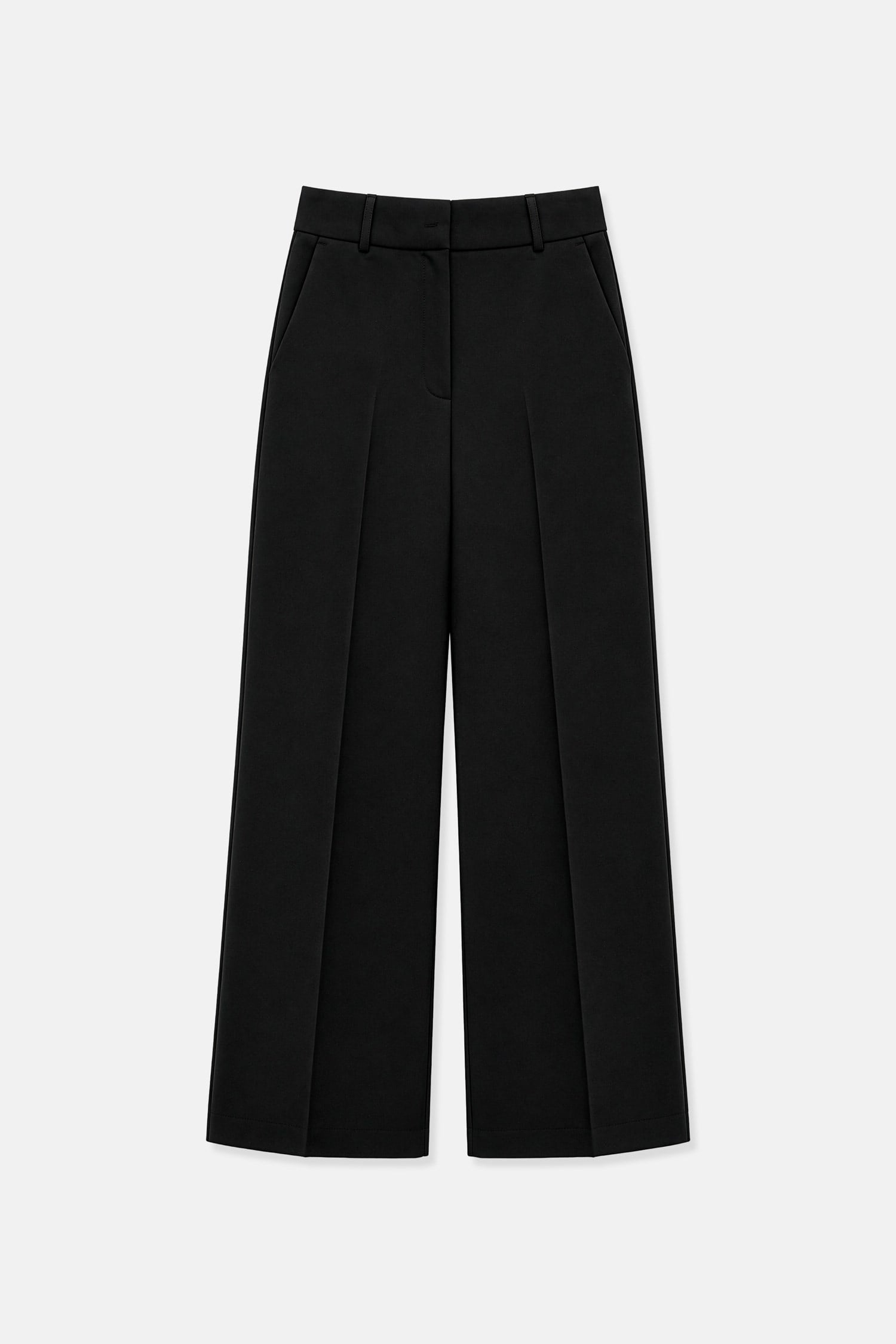 Kadın Siyah Slim Fit Basic Pantolon-Thalure