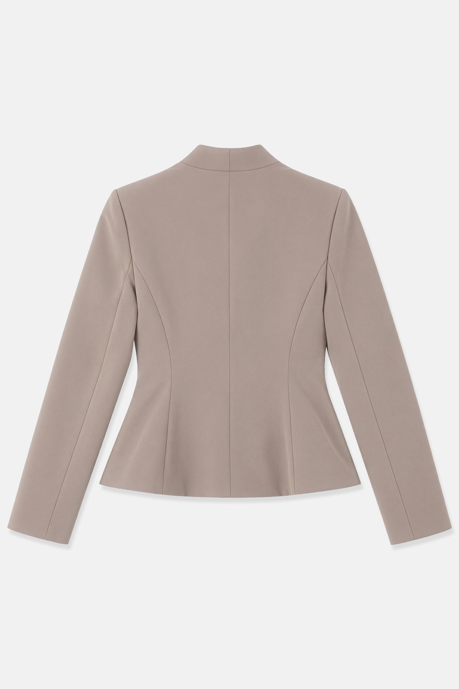 Kadın Yakasız Vücuda Oturan Blazer-Thalure