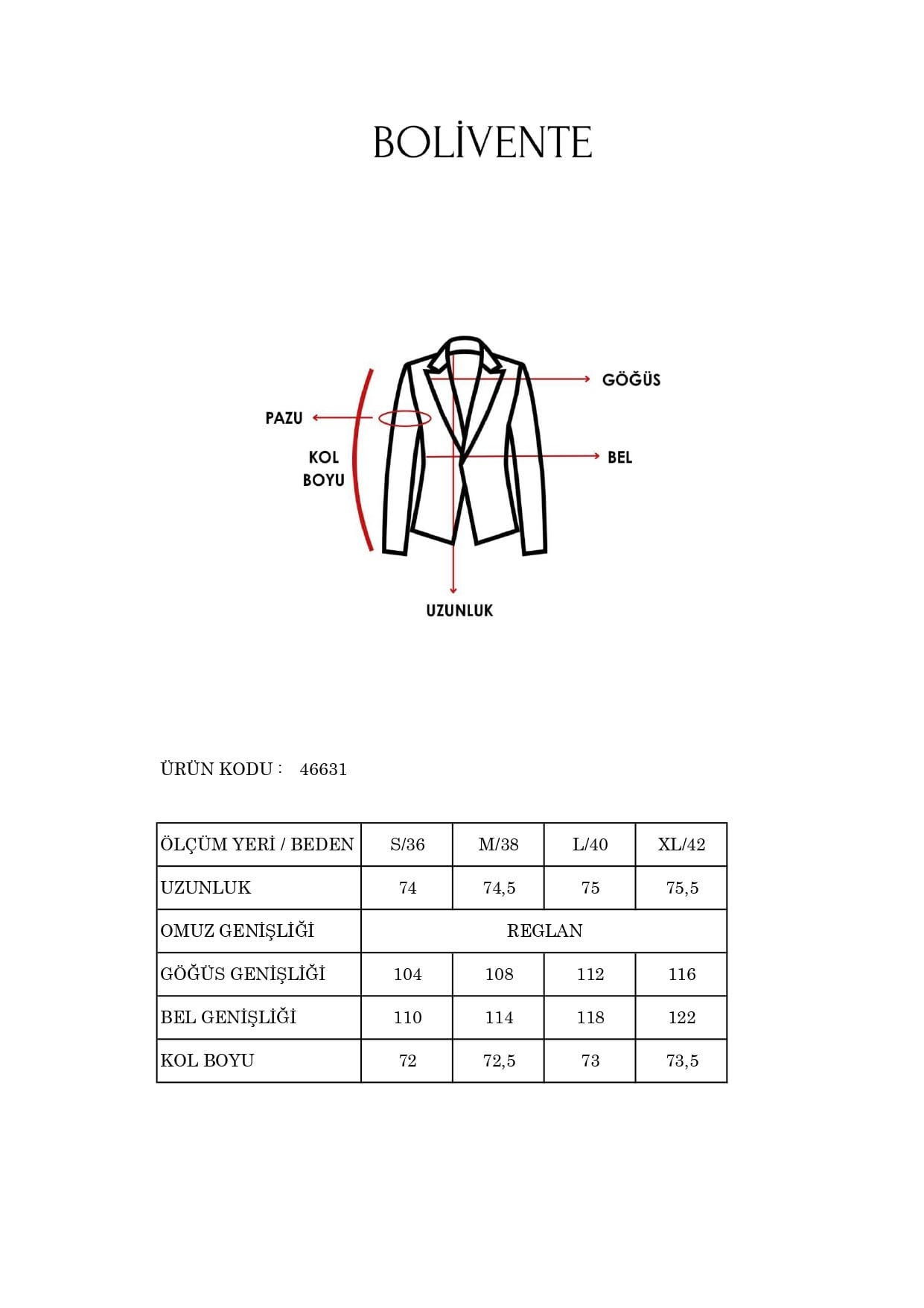 Calina Vizon Regular Fit Premium Kaşe Ceket