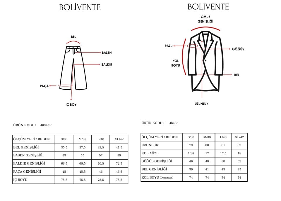 Lacivert Premium Kemerli Bluz ve Pantolon Takım