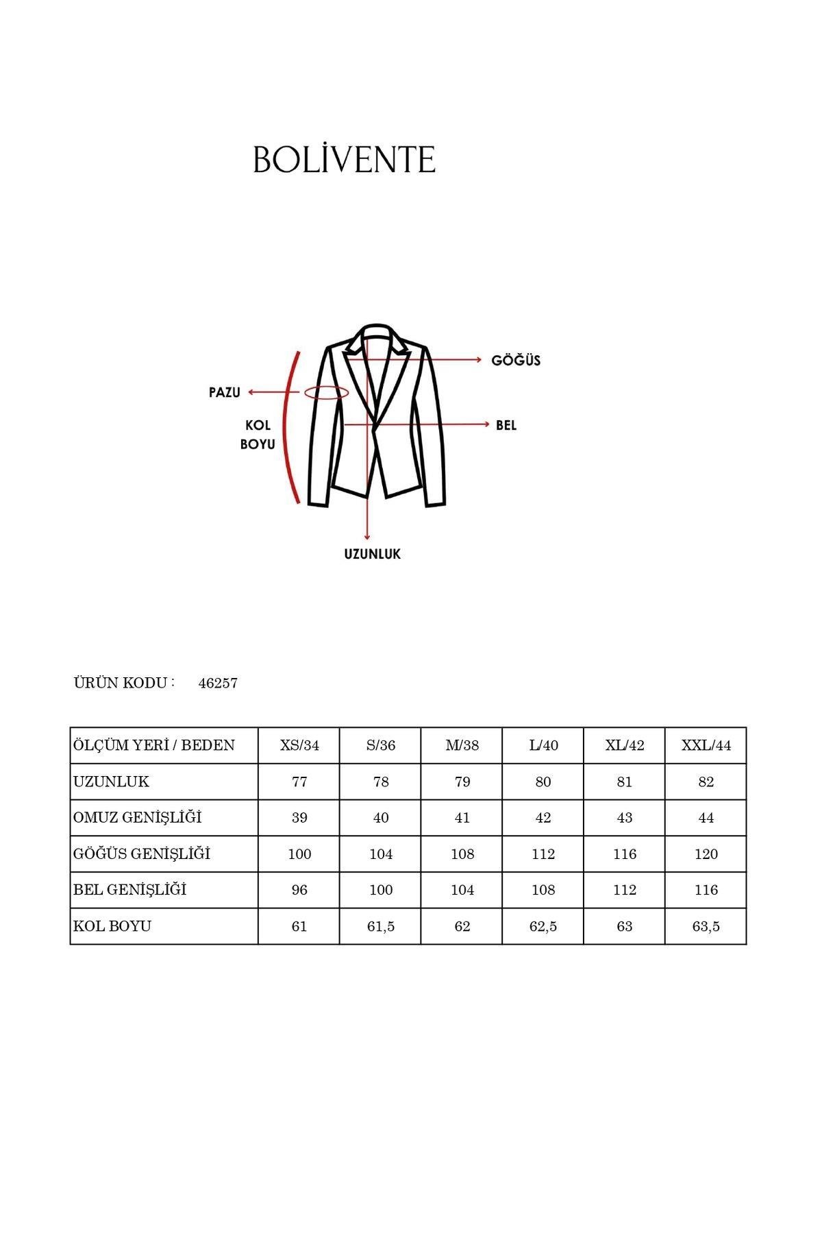 Pembe Regular Dokuma Astarlı Taş Detaylı Blazer Ceket