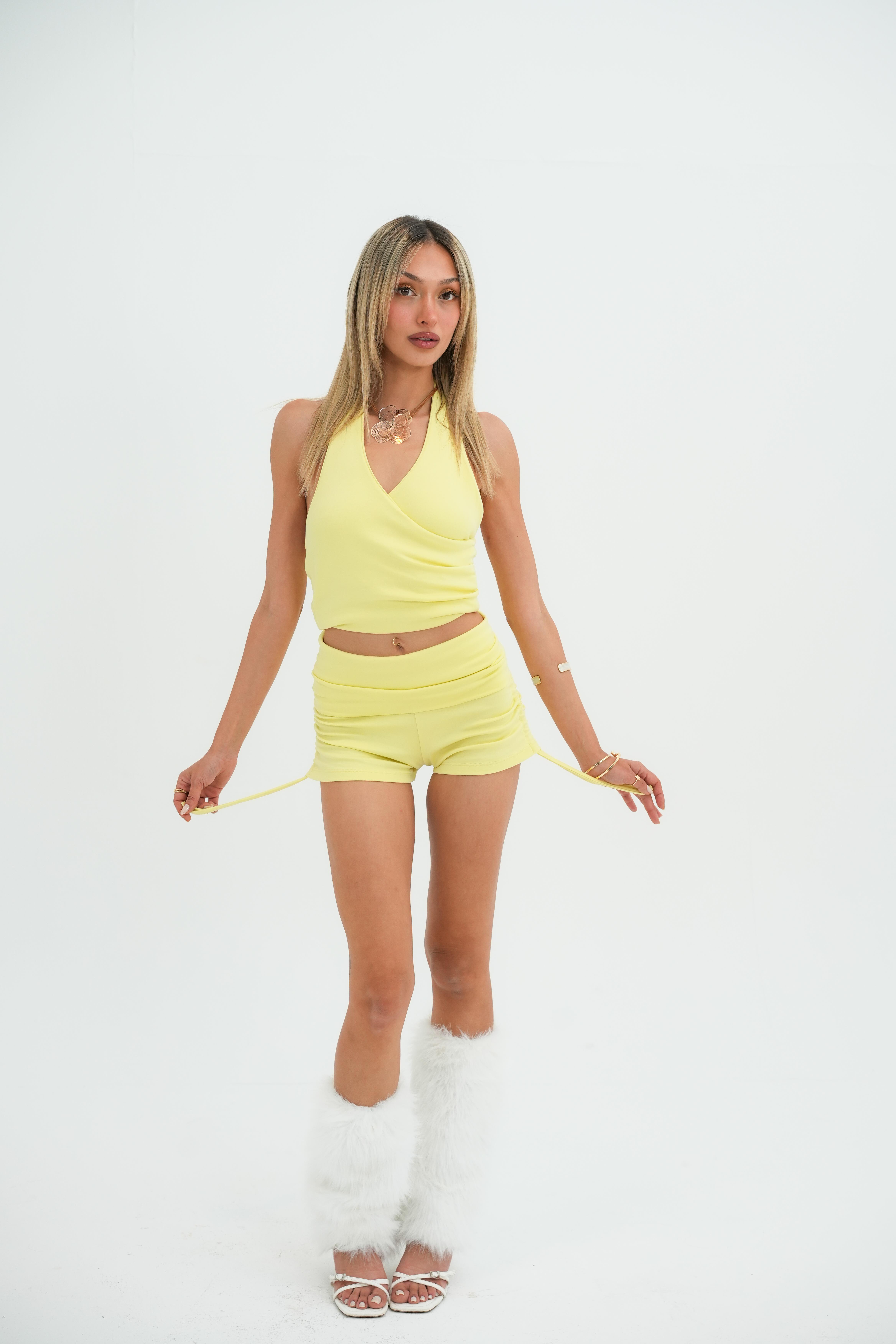 Briza Ruched Shorts