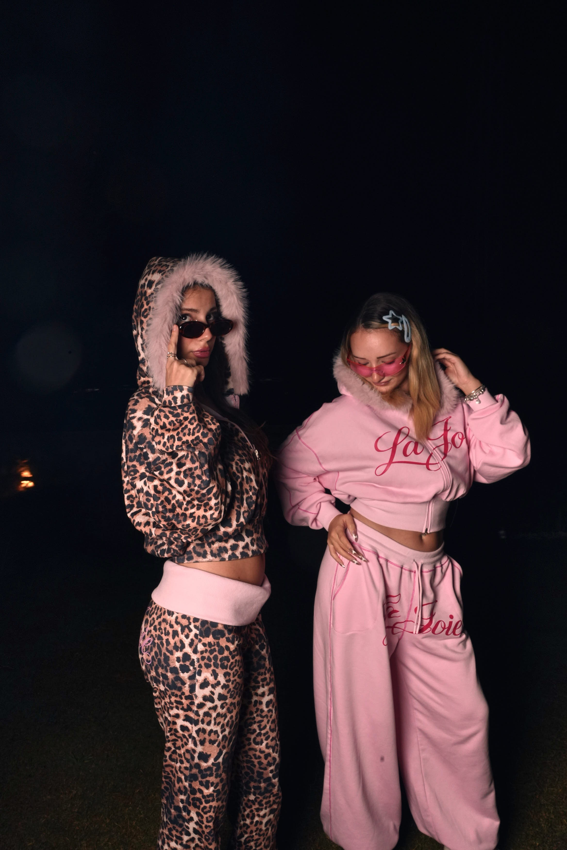 Leopard Diva Kapüşonlu Üst