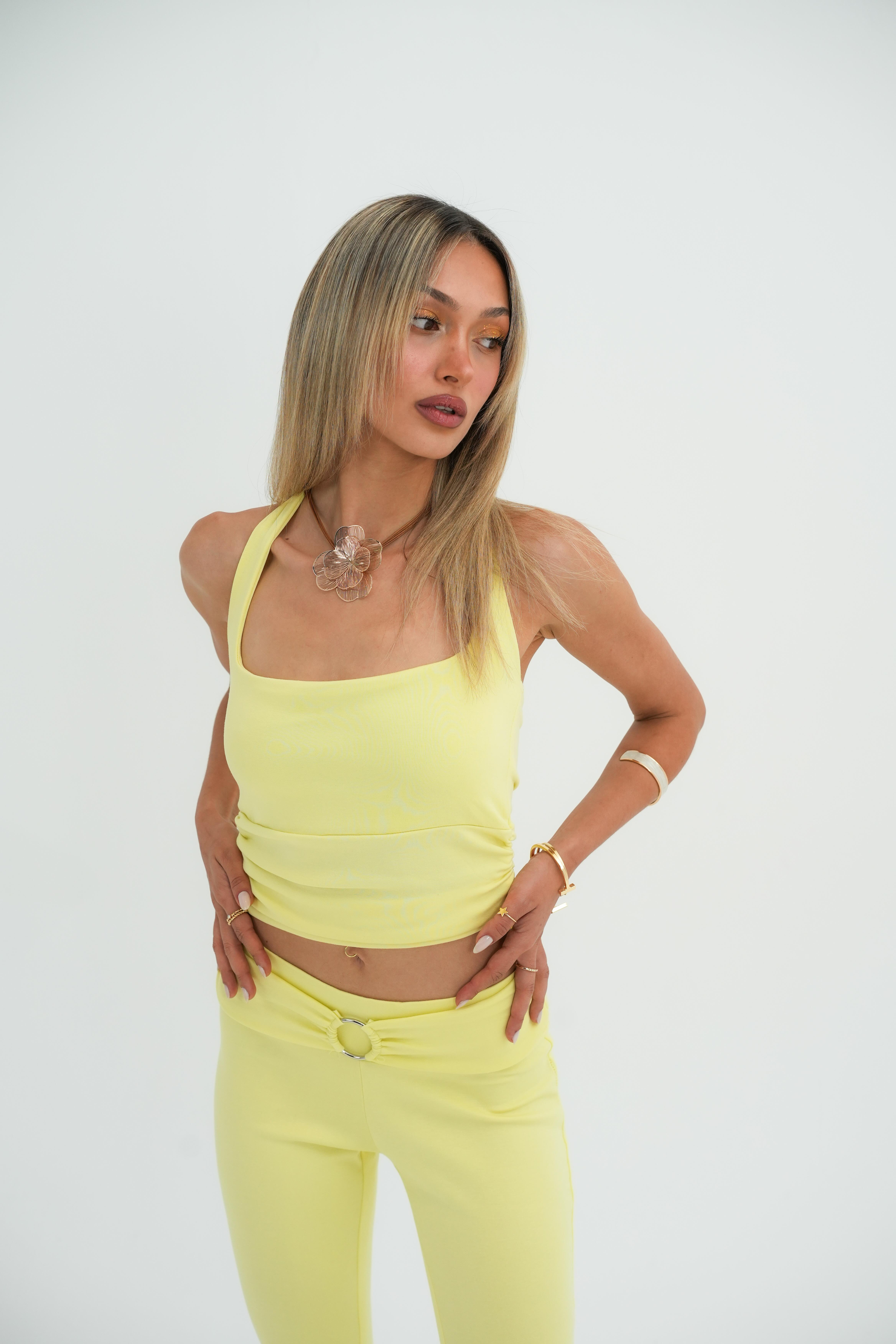 Naia Drape Halter Top