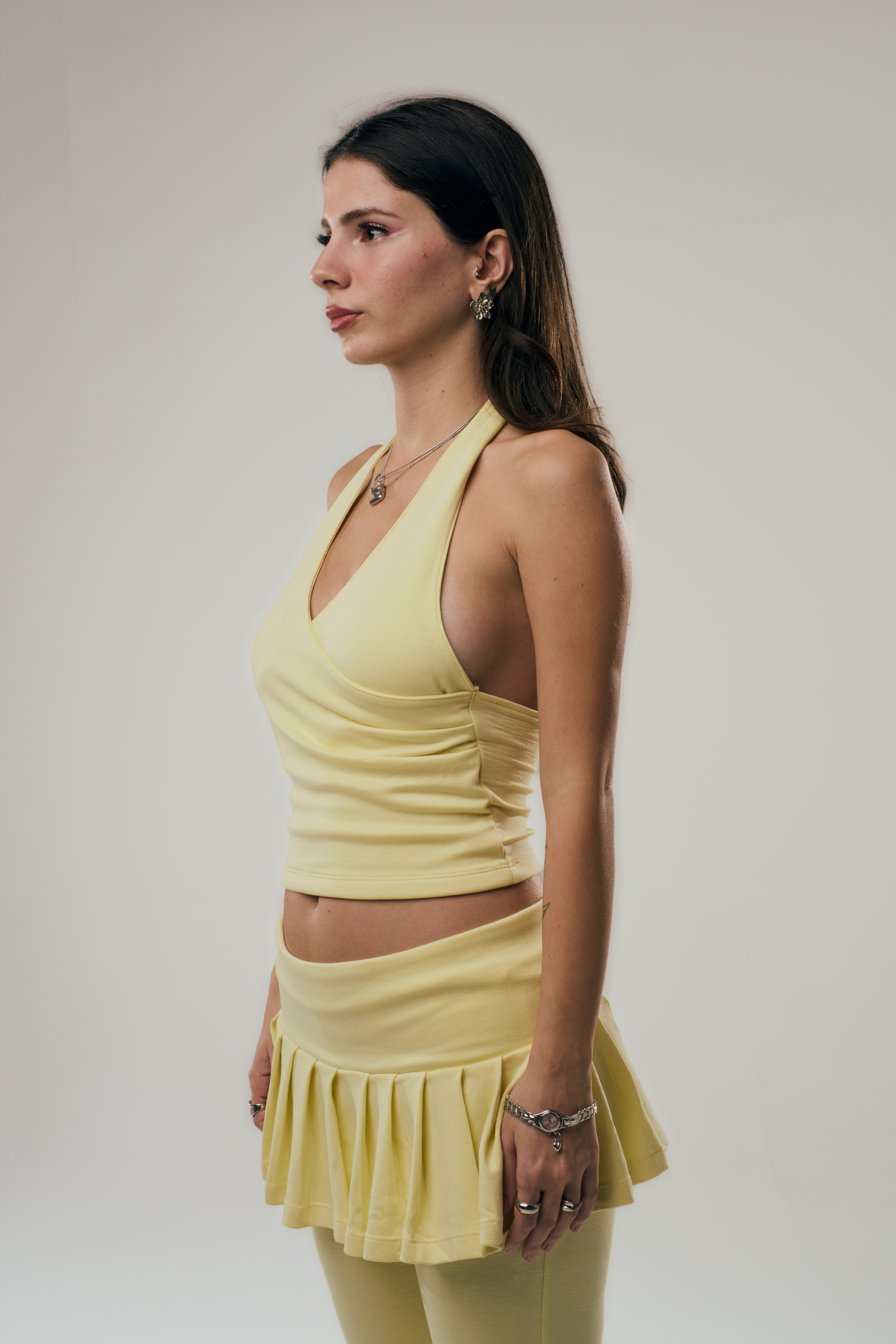 Ninie Wrap Halter Top