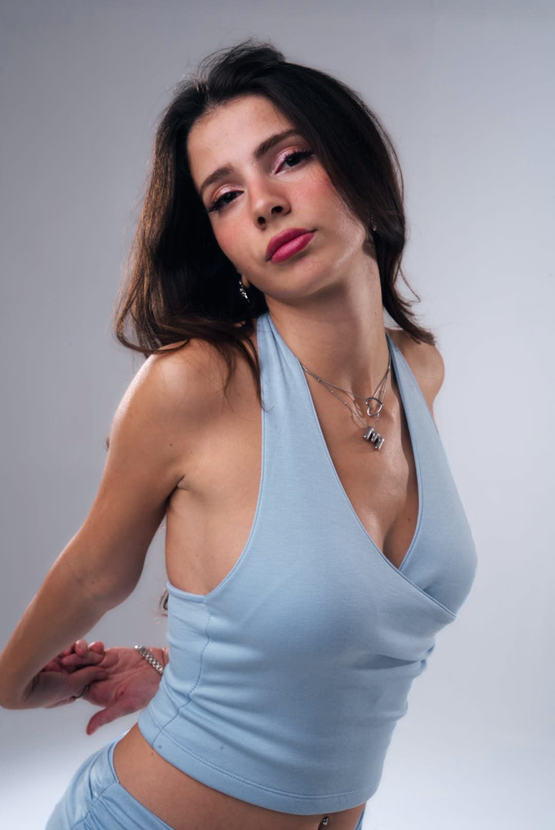 Ninie Wrap Halter Top