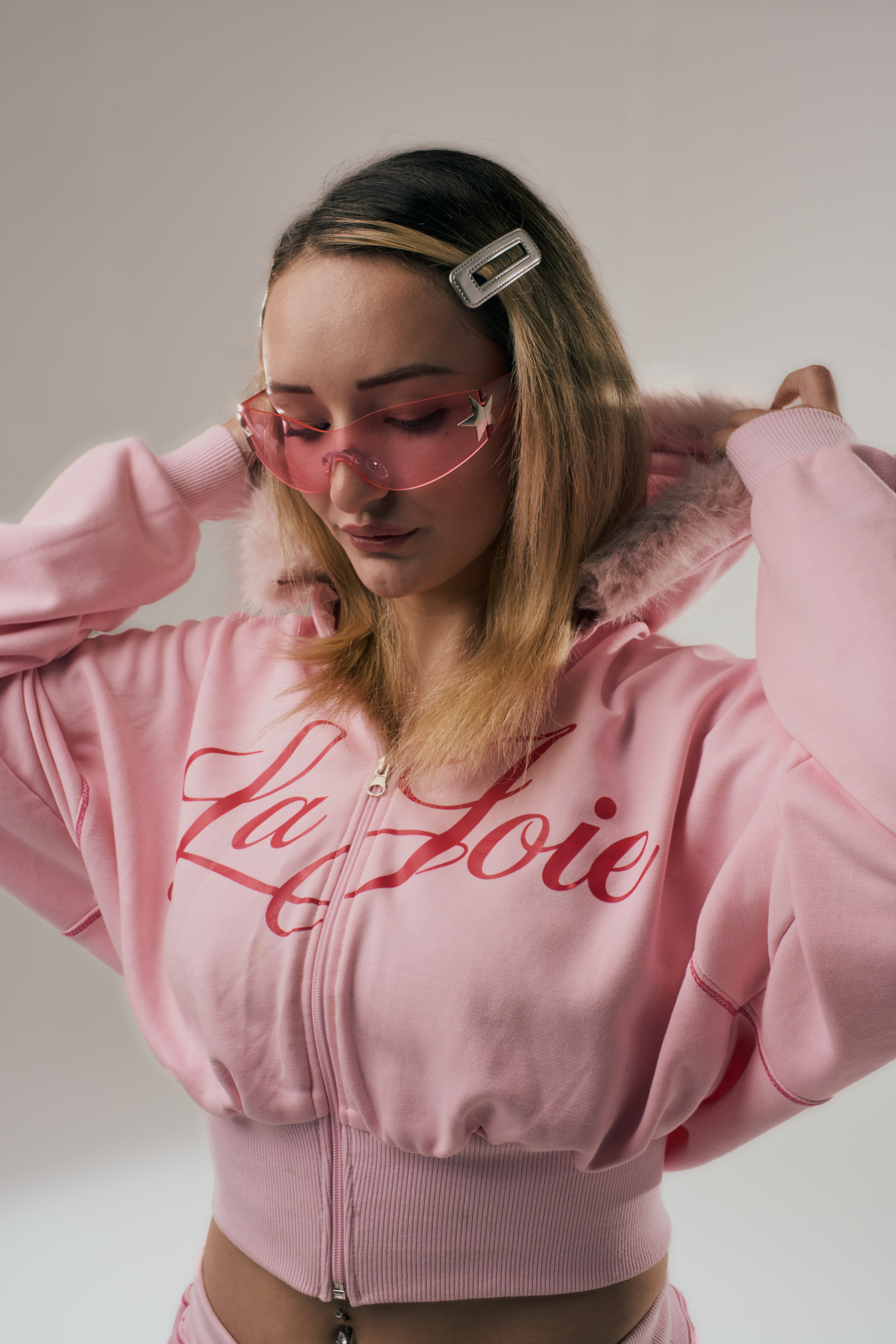Pink Obsession Kapüşonlu Üst