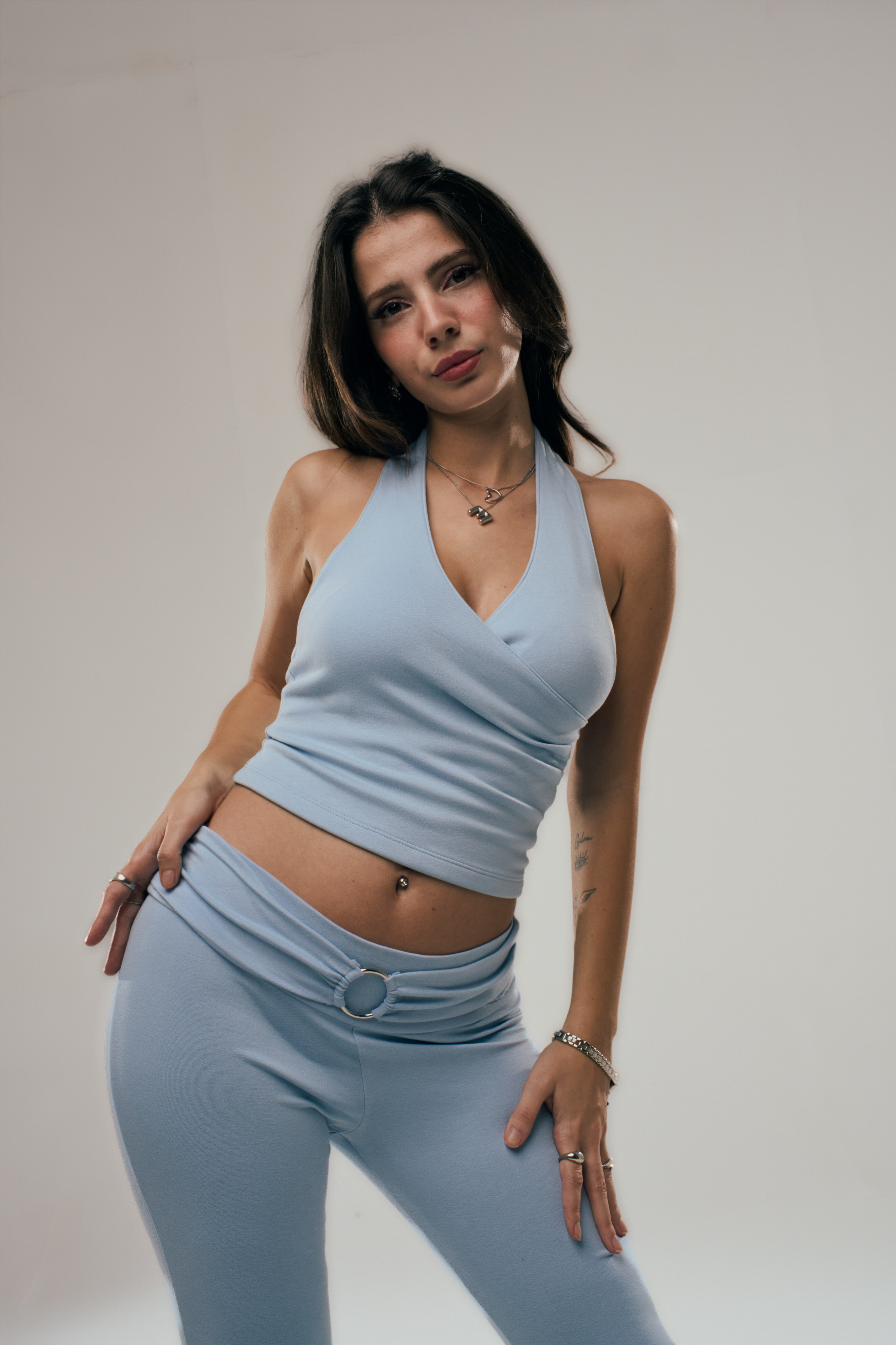 Ring Flare Pants
