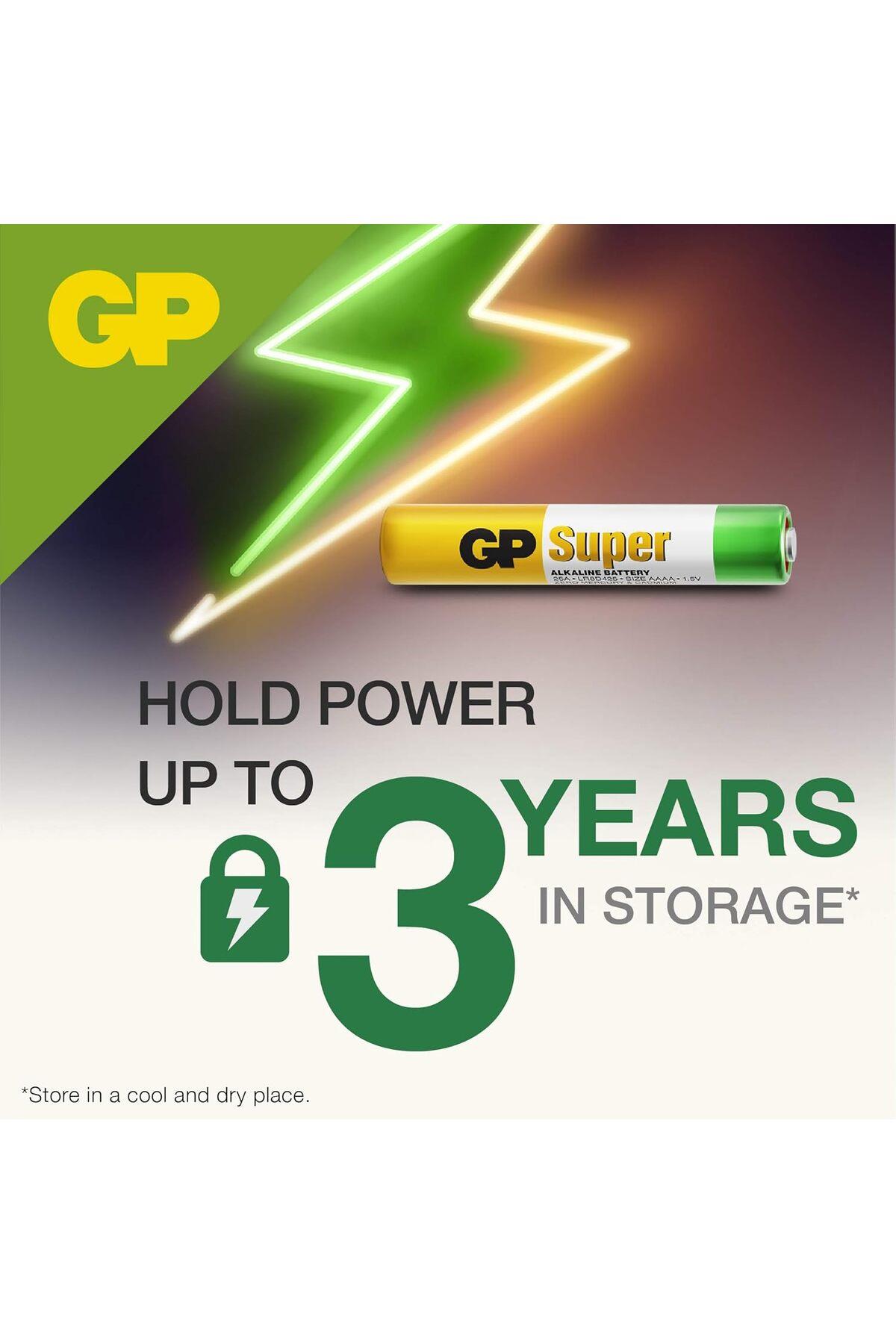 GP25A  AAAAİNCENİN İNCESİ ALKALİN PİL