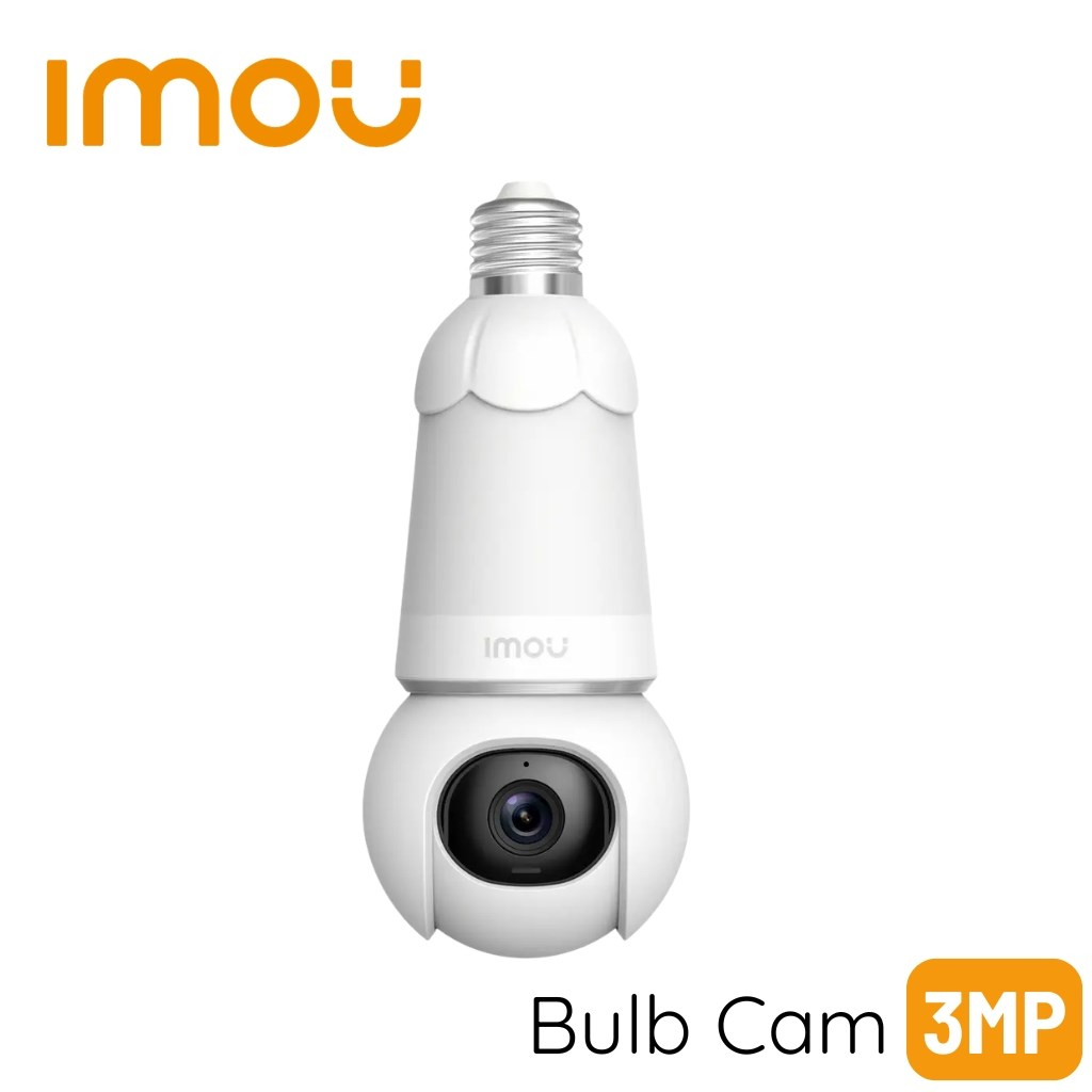 IMOU Bulb Cam 3MP Sesli Kablosuz 360° IP Ampul Kamera