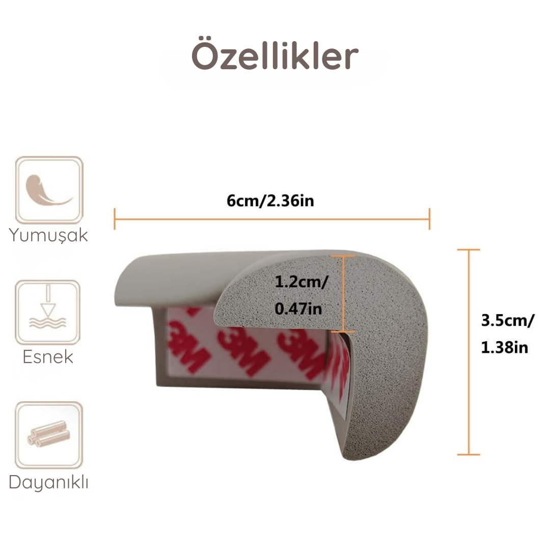 Köşe Koruma (8adet köşe bariyer)