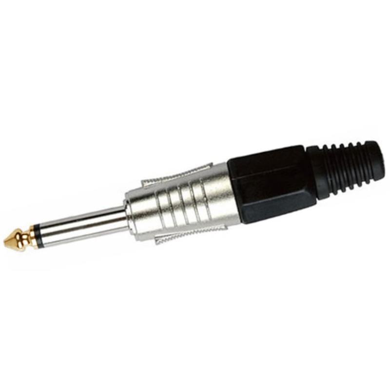 OEM 6,3mm Canon  Mono Gitar Jack RenSiyah