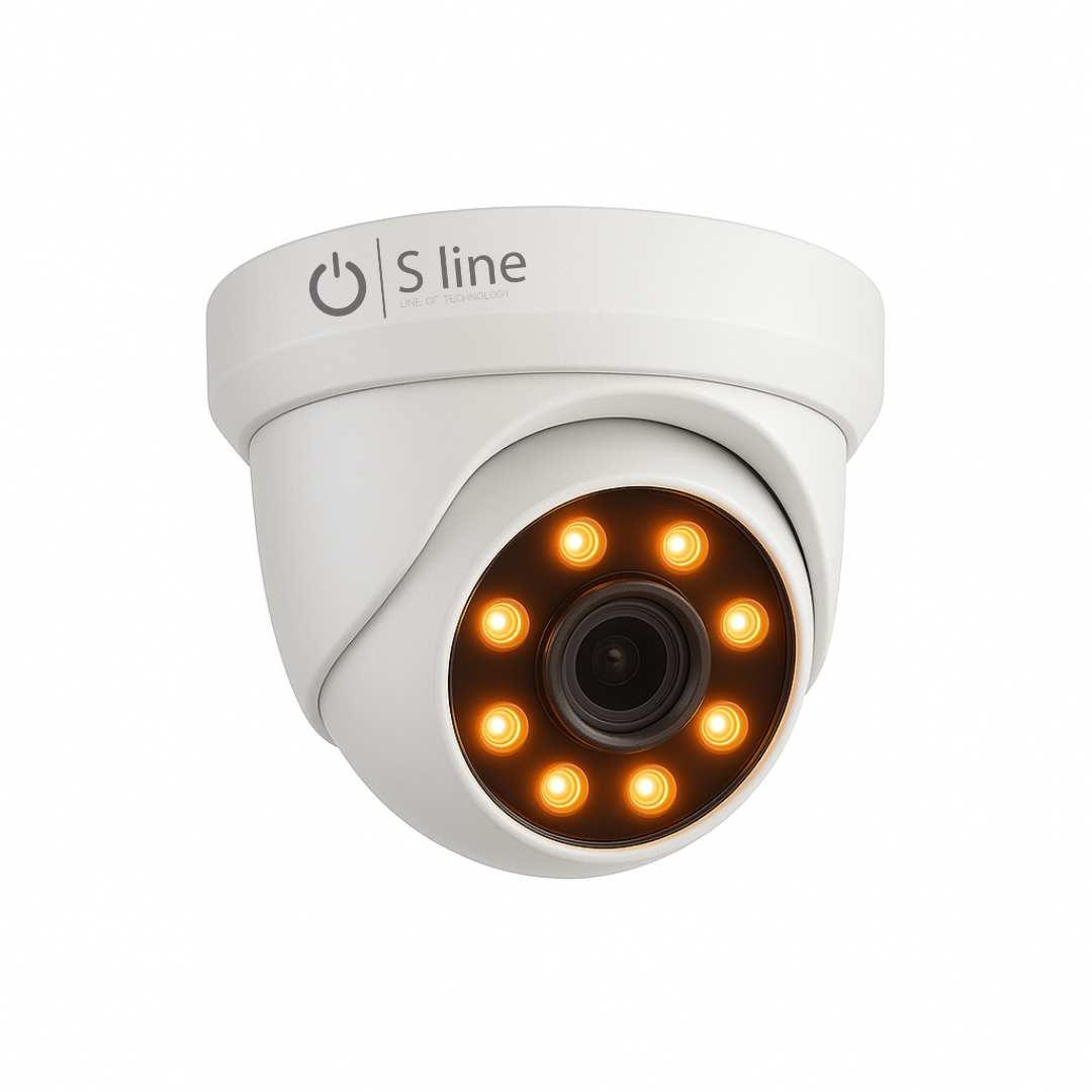 S-Line 2MP 3.6mm AHD Dome Kamera