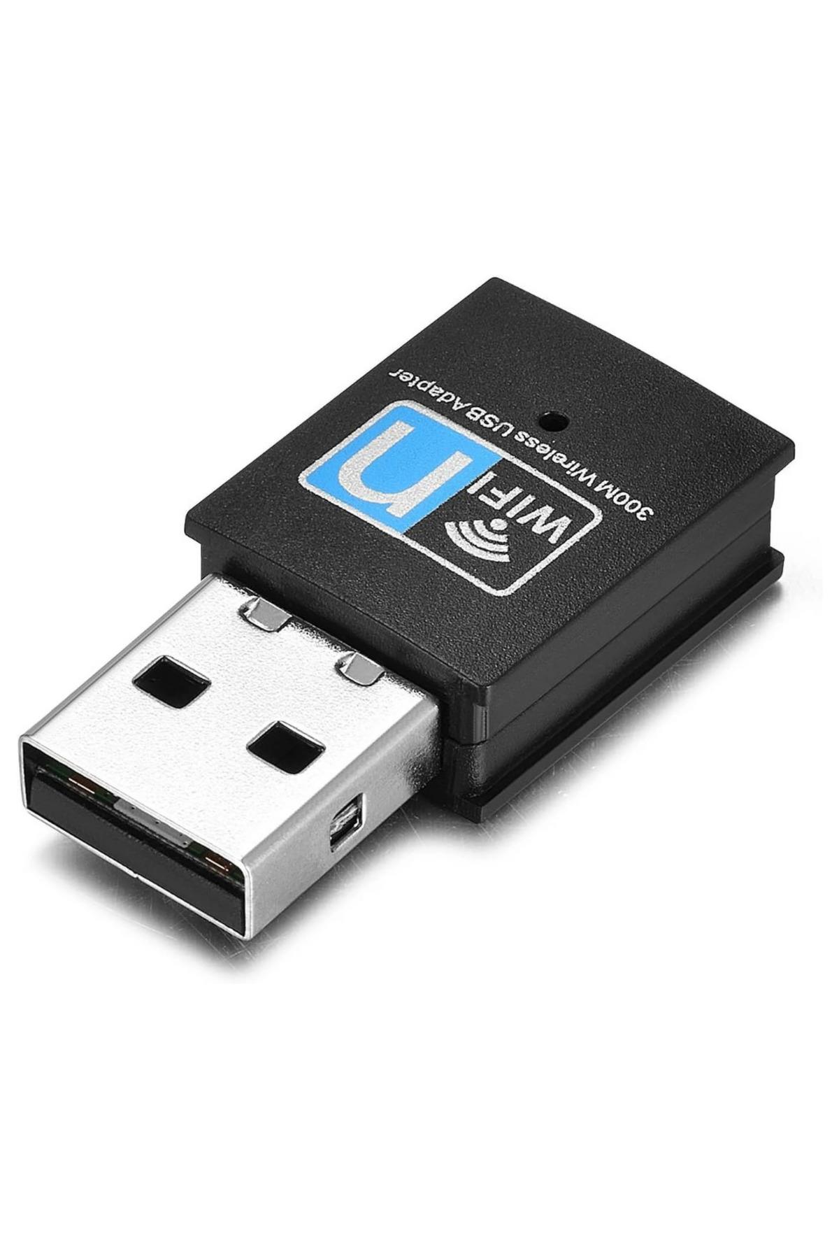 S Line RTL8192EU 300Mbps Mini USB WiFi Adaptör – Kali Linux Monitor Mode Destekli (2.4GHz)