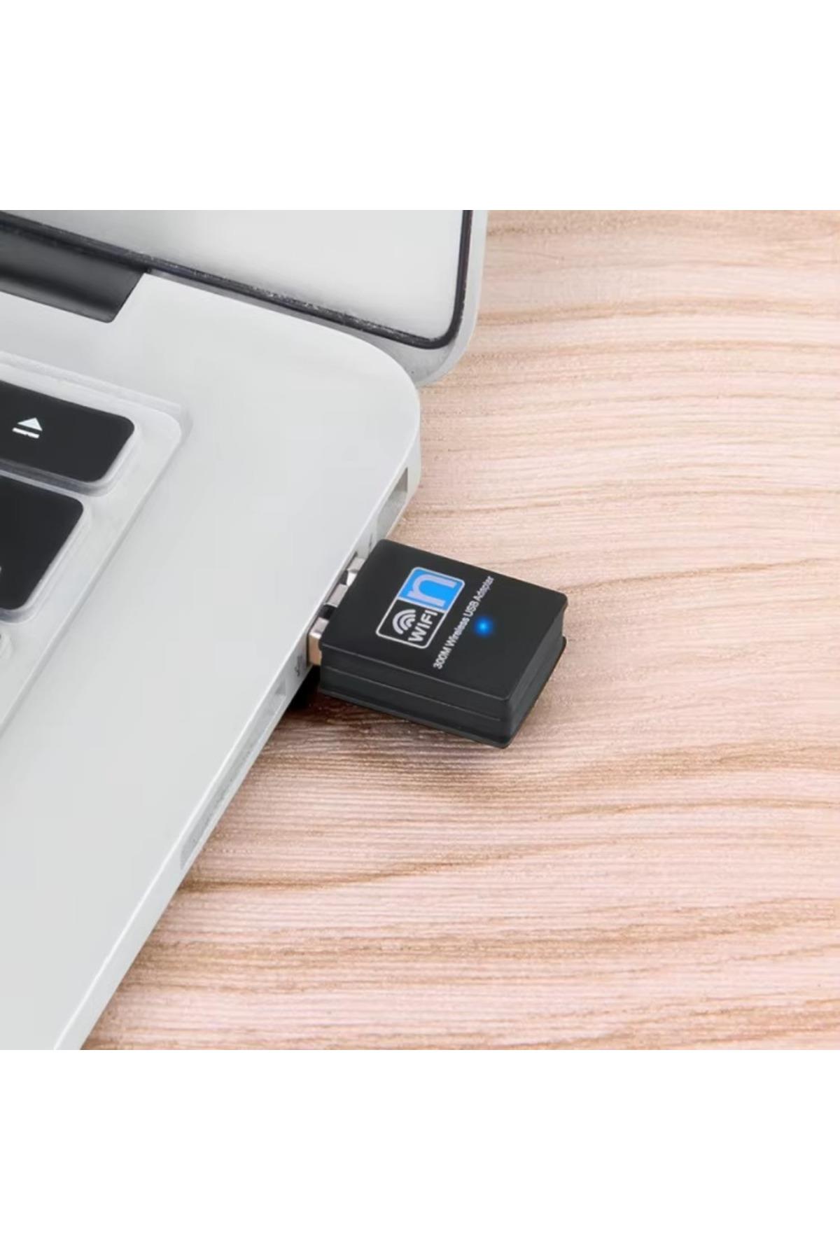 S Line RTL8192EU 300Mbps Mini USB WiFi Adaptör – Kali Linux Monitor Mode Destekli (2.4GHz)