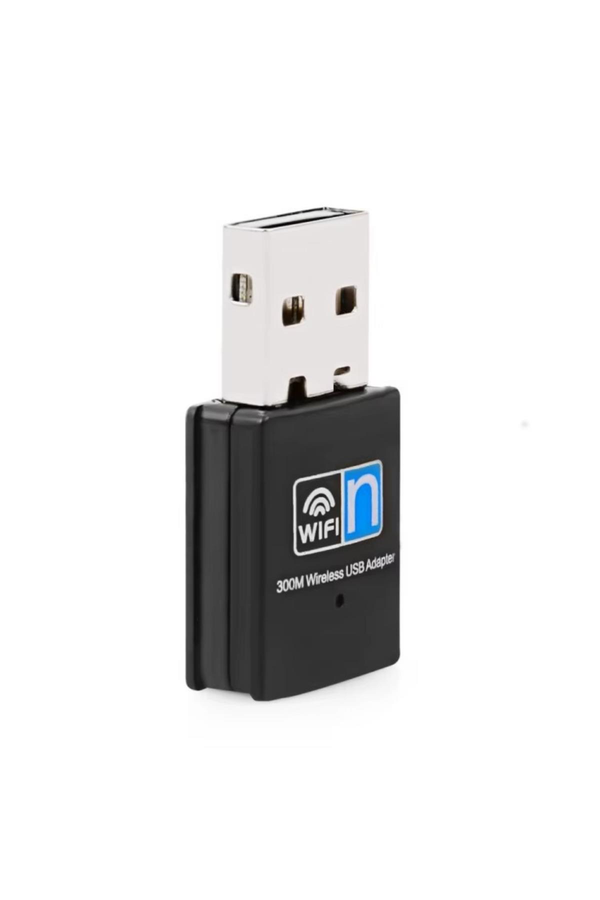 S Line RTL8192EU 300Mbps Mini USB WiFi Adaptör – Kali Linux Monitor Mode Destekli (2.4GHz)