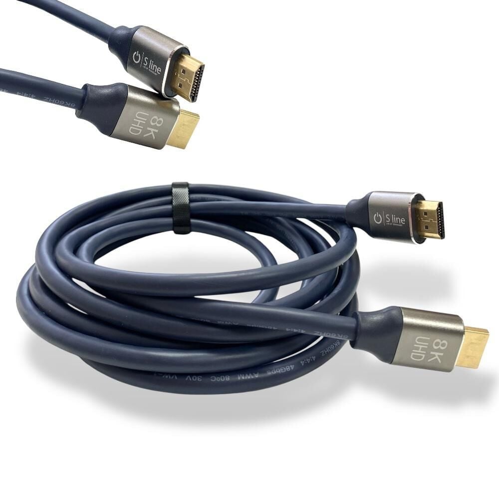 Sline 1,5 Metre 8K HDMI Kablo Erkek-Erkek 