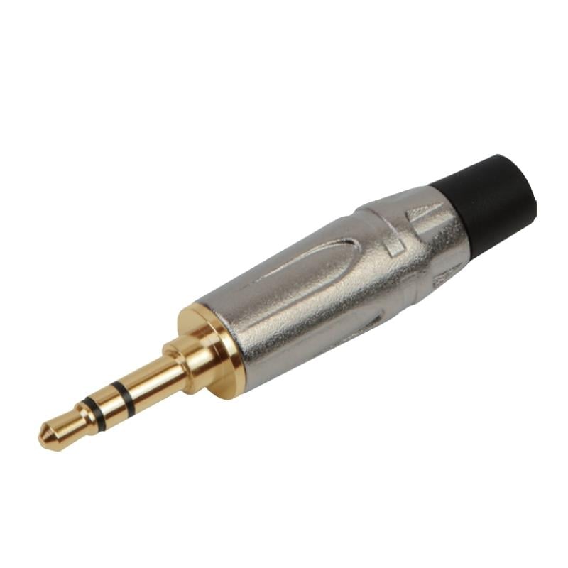 Sline Audio 3,5mm Stereo Silver- Black Jack