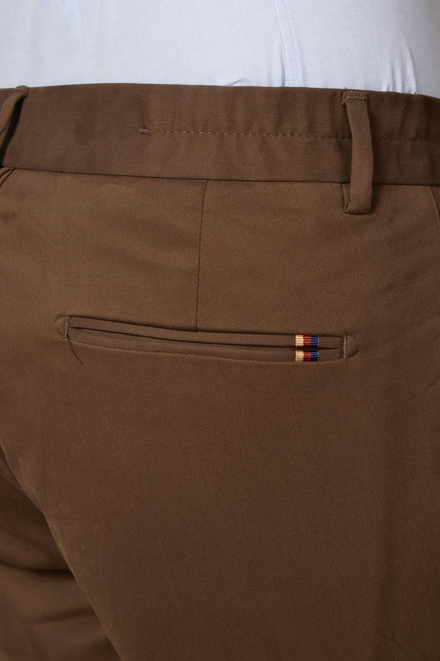 Abbate Prime Chino Poplin Stretch Pamuk Karışımlı Modern Fit Koyu Yeşil Erkek Düz Pantolon