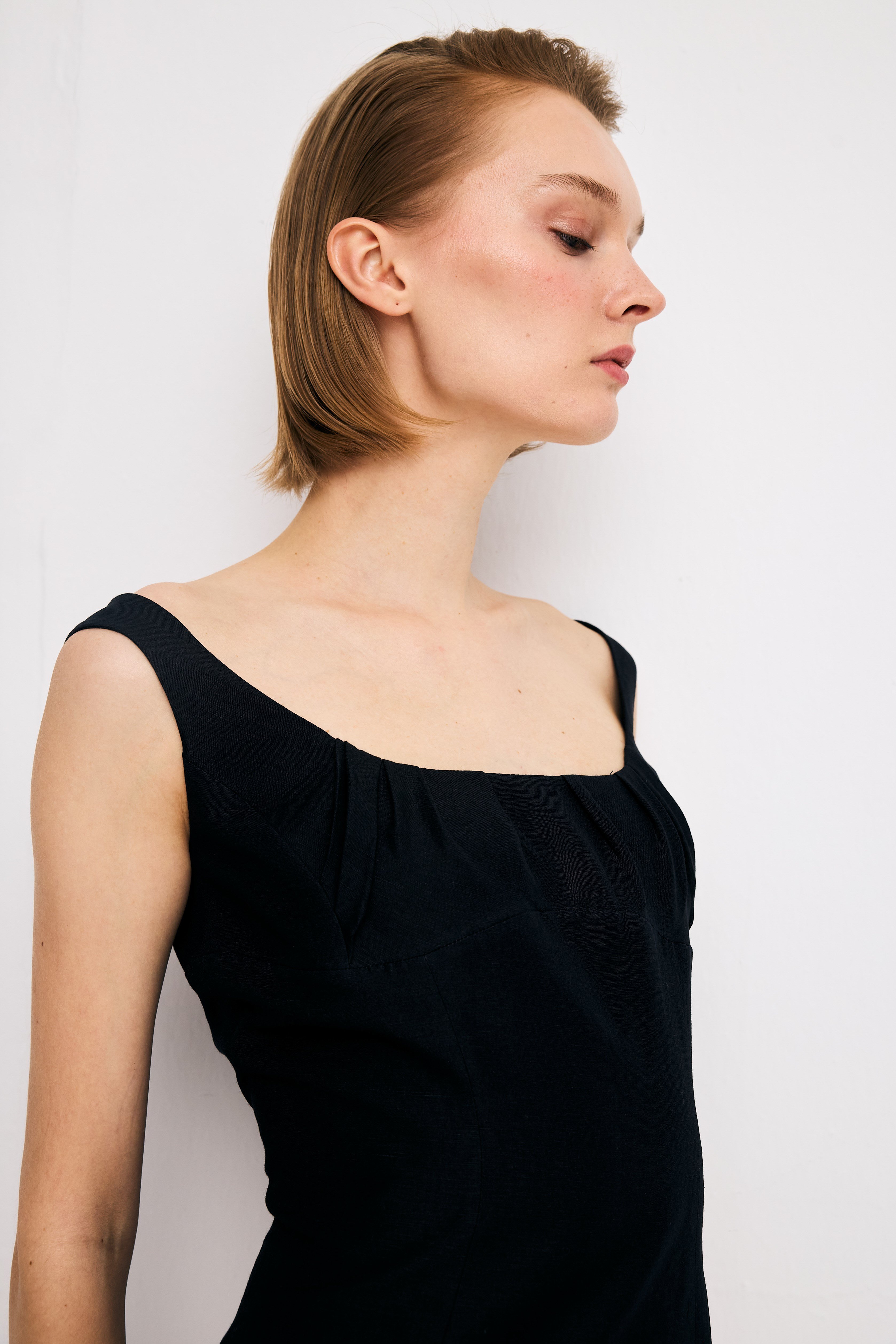 Black Midi Dress