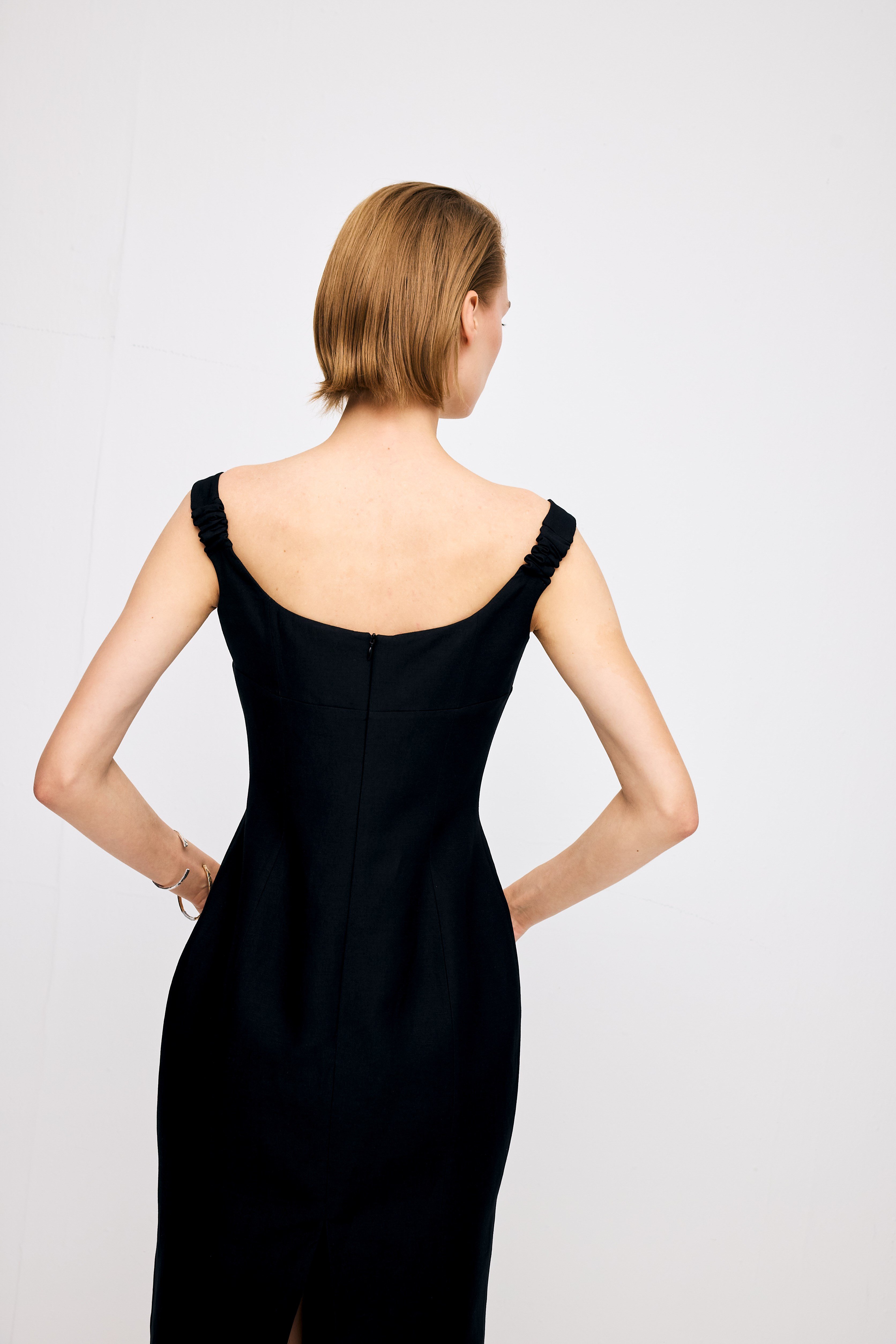 Black Midi Dress