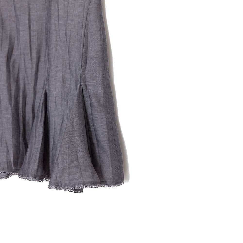 Halter Neck Silk-Cotton Dress