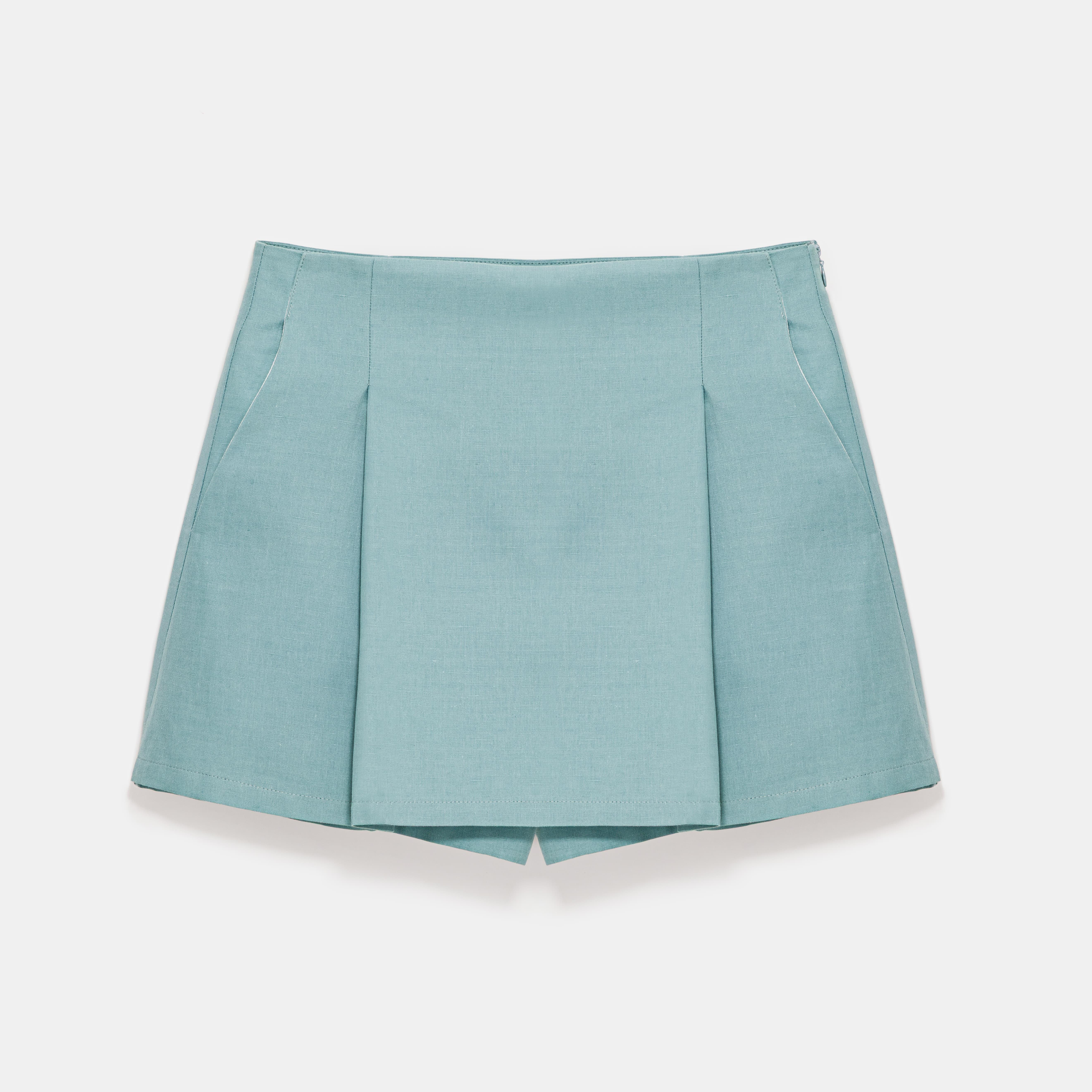 Linen Mint Short