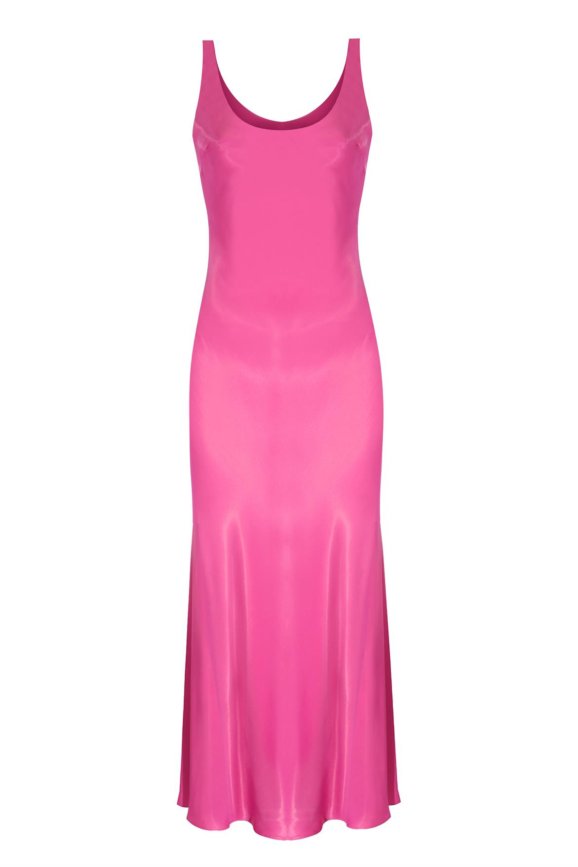 Pink Midi Dress