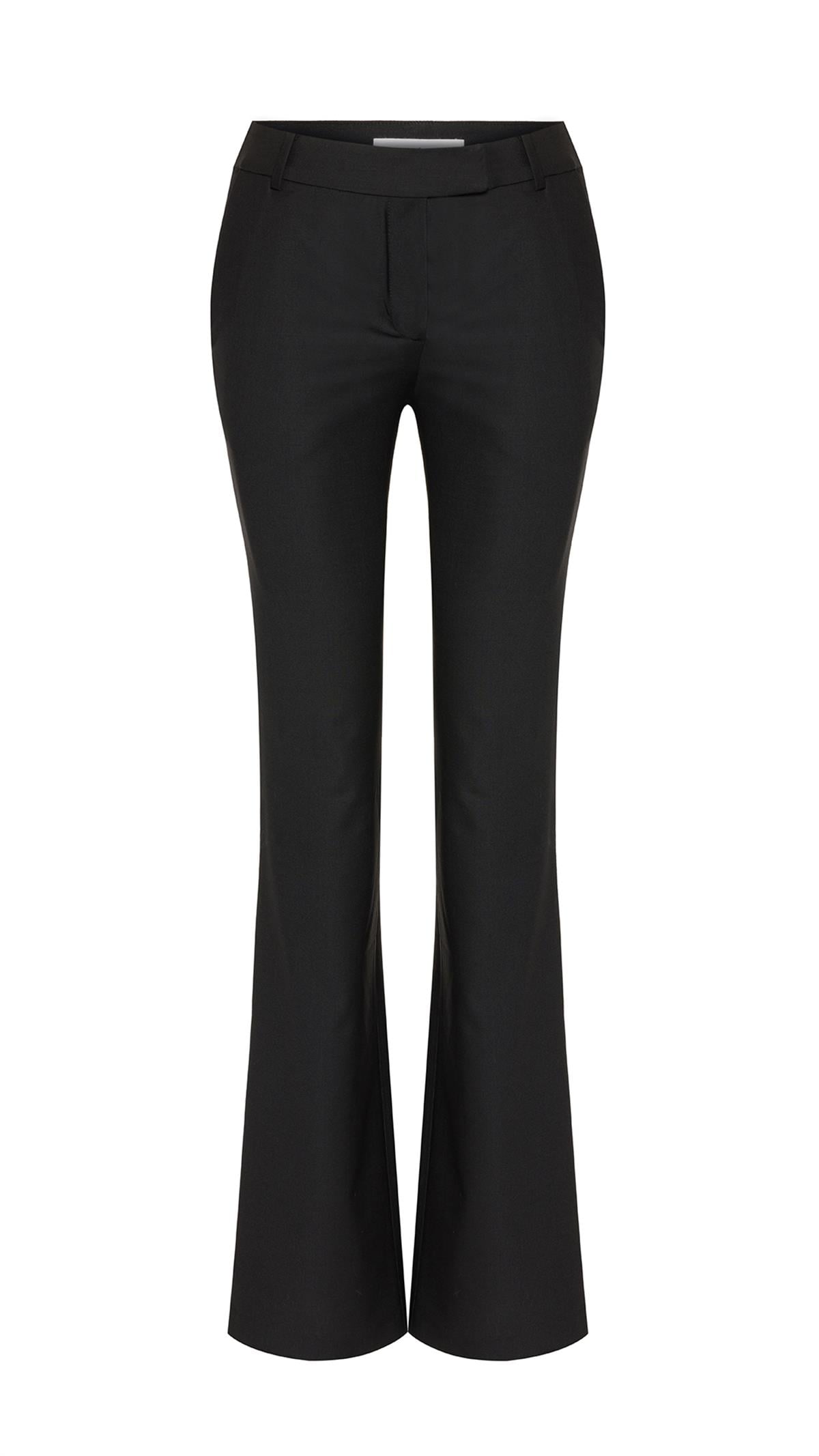 Slim Leg Black Pants
