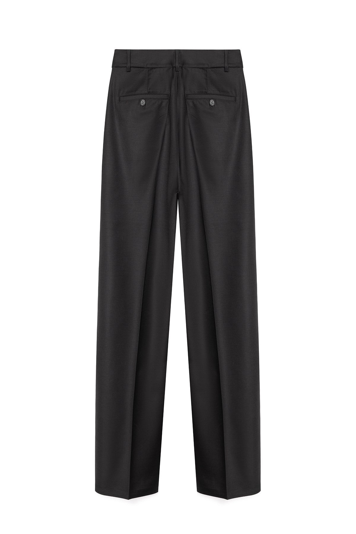 Wool Black Suit 