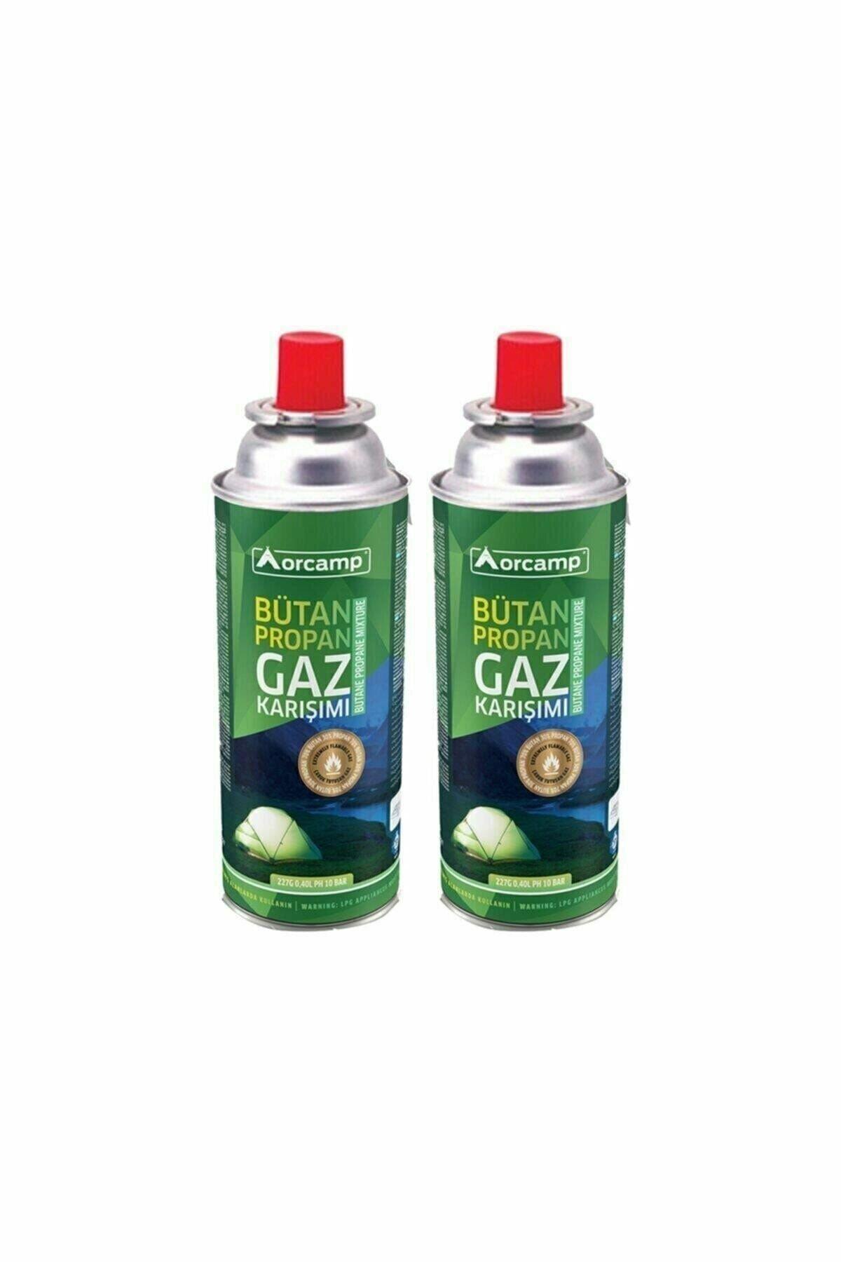 227 Gram Valfli Gaz Ocak Kartuşu - 2 Li Set