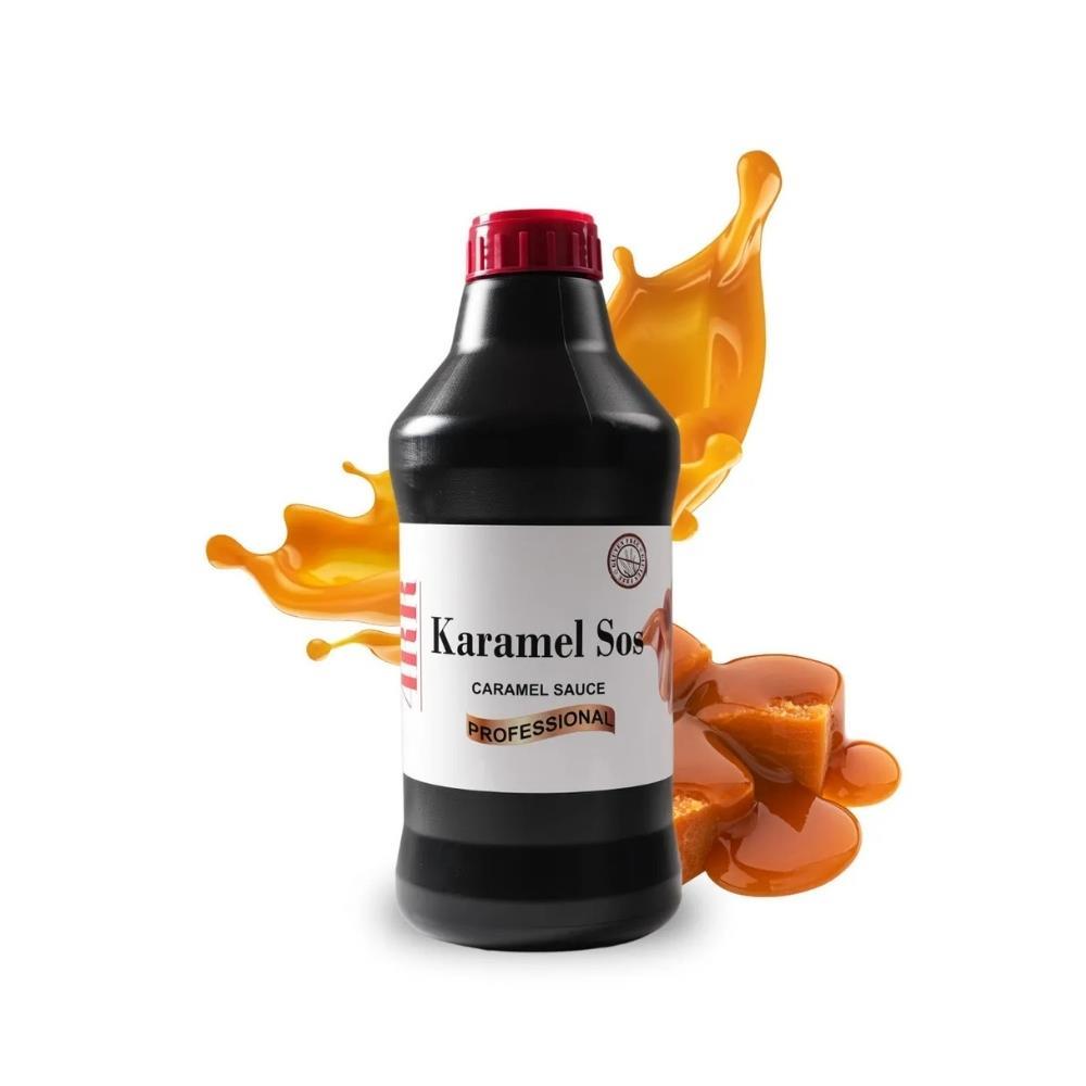 4RR Karamel Aromalı Sos 2,5 Kg – Kahve, Tatlı ve İçecekler İçin Profesyonel Kullanım