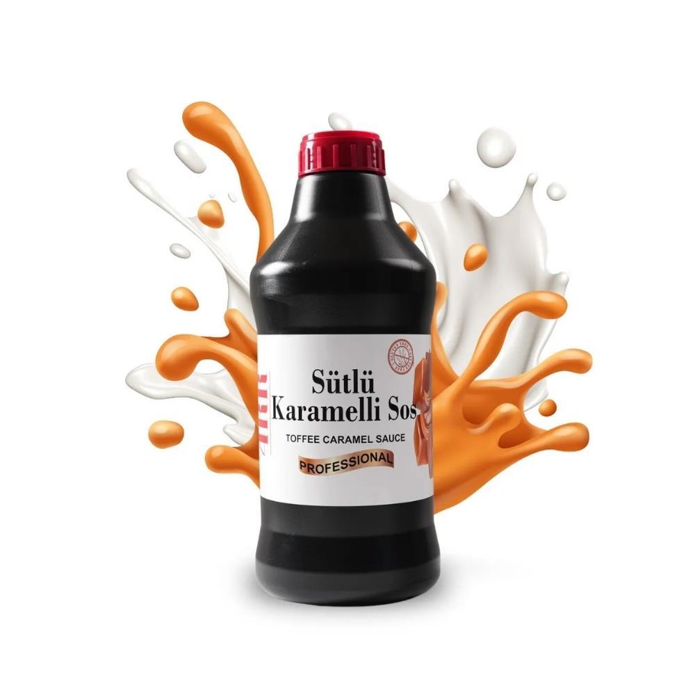 4RR Sütlü Karamel (Toffee Karamel) Aromalı Sos 2,5 Kg – Profesyonel İçecek & Tatlı Sosu