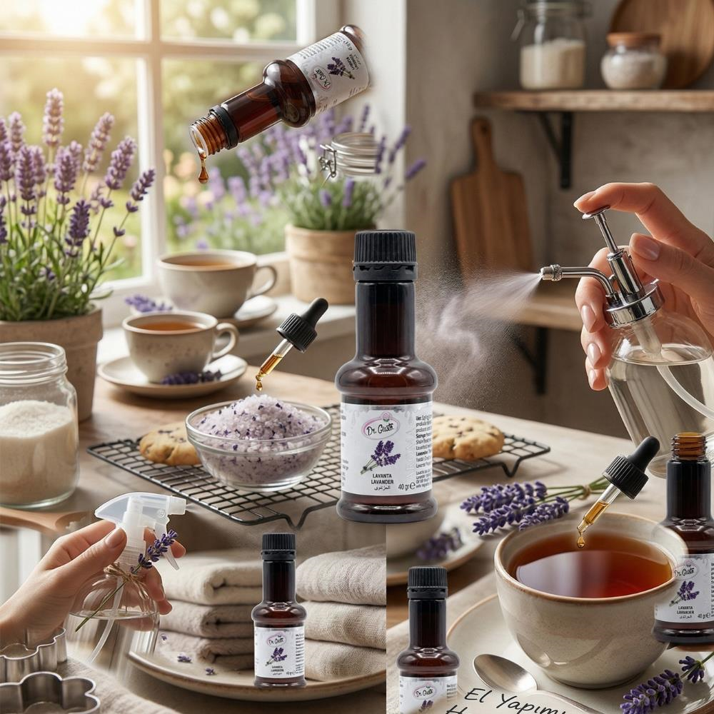 Aroma Lavanta 40 GR – Gıda Aroması (Tatlı, İçecek ve Pastacılık İçin)