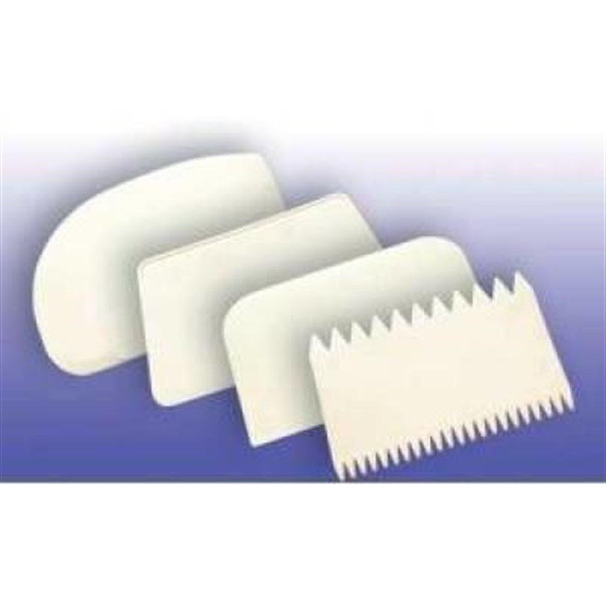 Arsiva Kazıyıcı Plastik Tarak Seti 4'lü