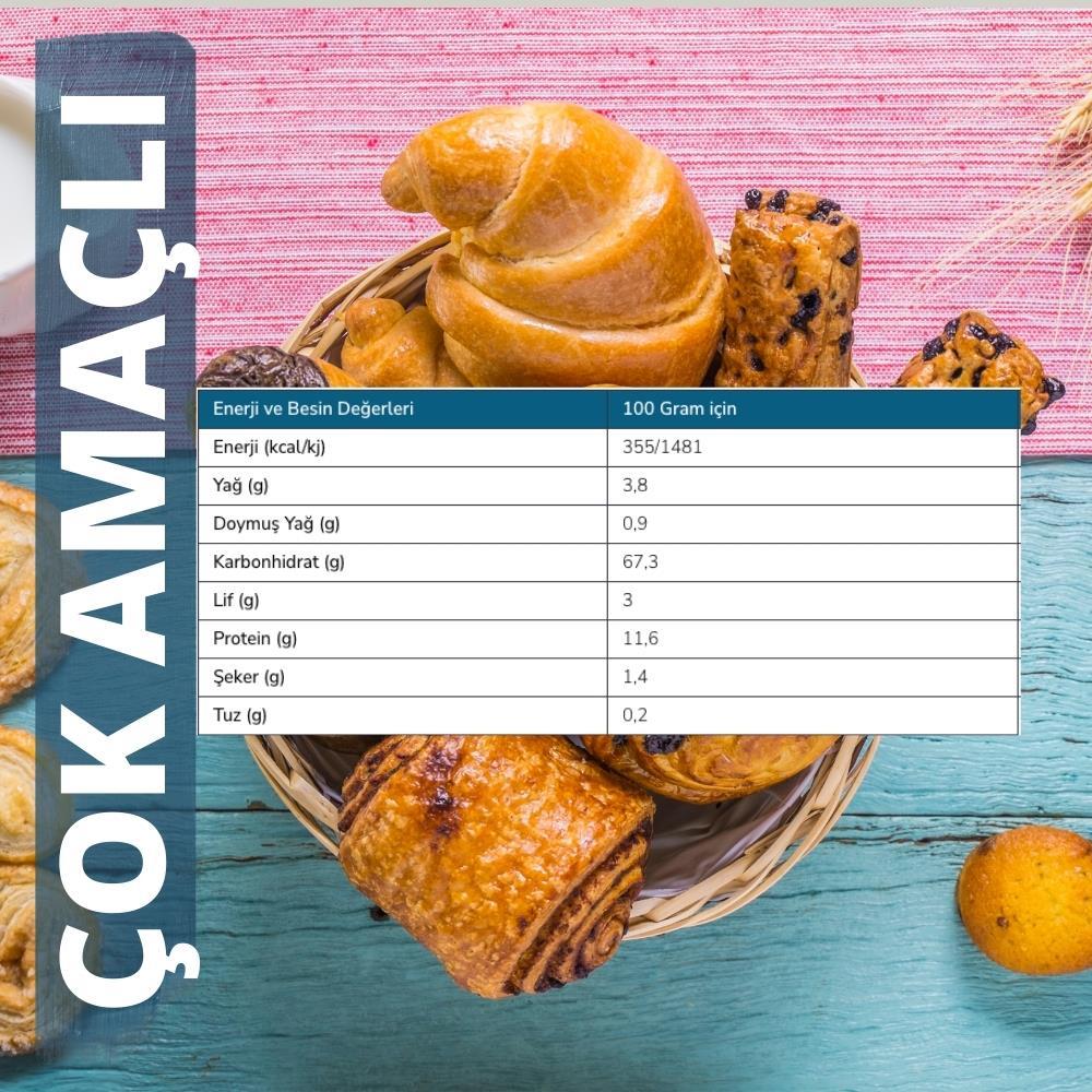 Azim Çok Amaçlı Buğday Unu 1 Kg