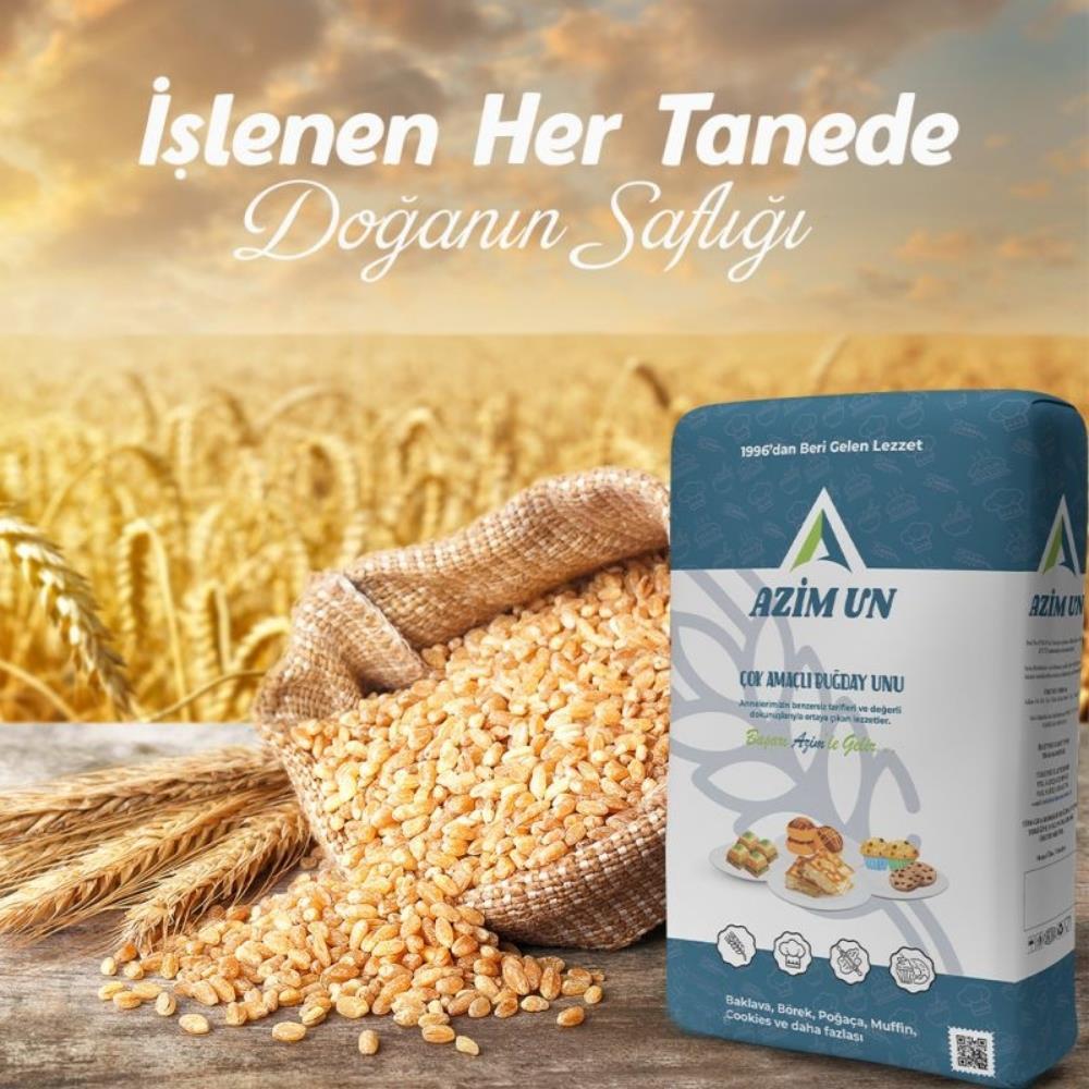 Azim Çok Amaçlı Buğday Unu 1 Kg