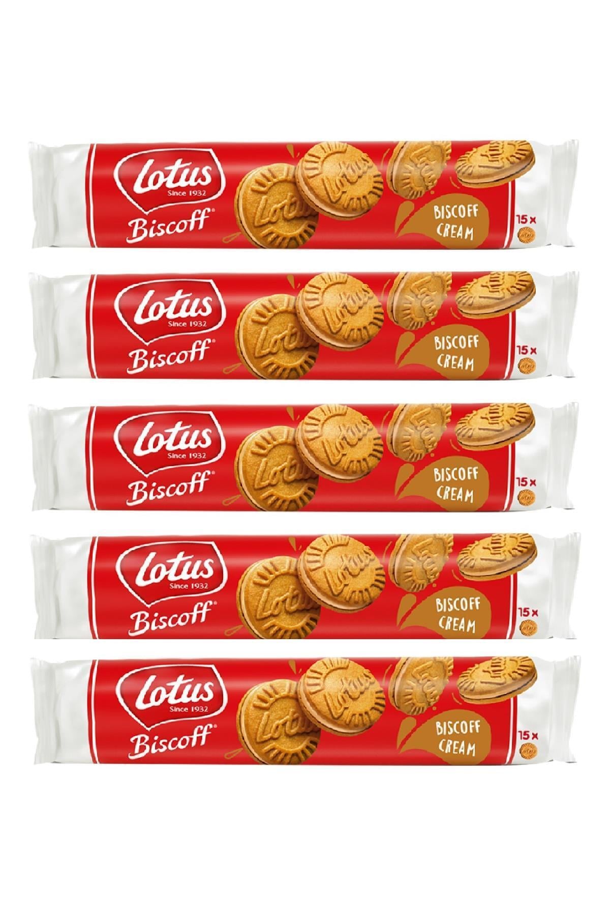 Bıscoff Sandwıch Bıscoff Cream Sürülebilir Kremalı Bisküvi - 150 gr X 5 Adet
