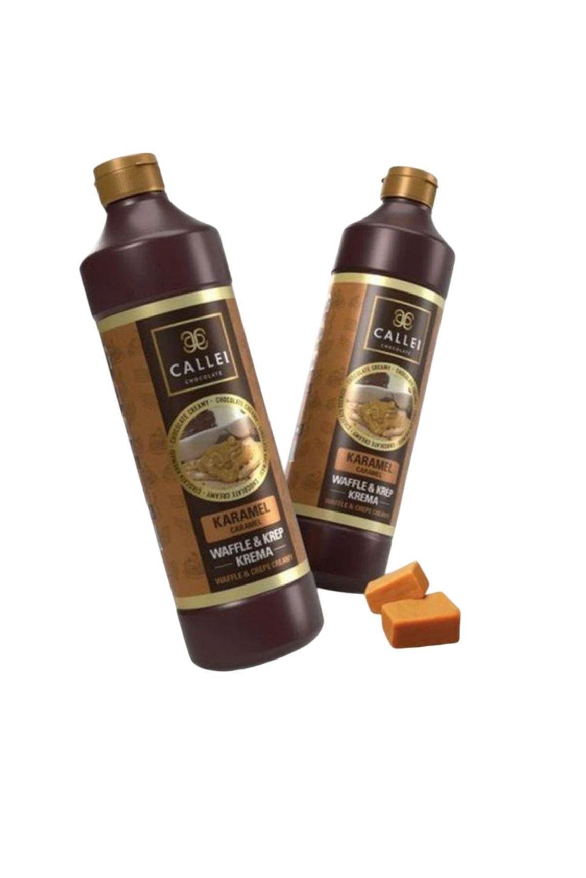 Callei 8’li Rengarenk Waffle Ve Çikolata Sos Seti