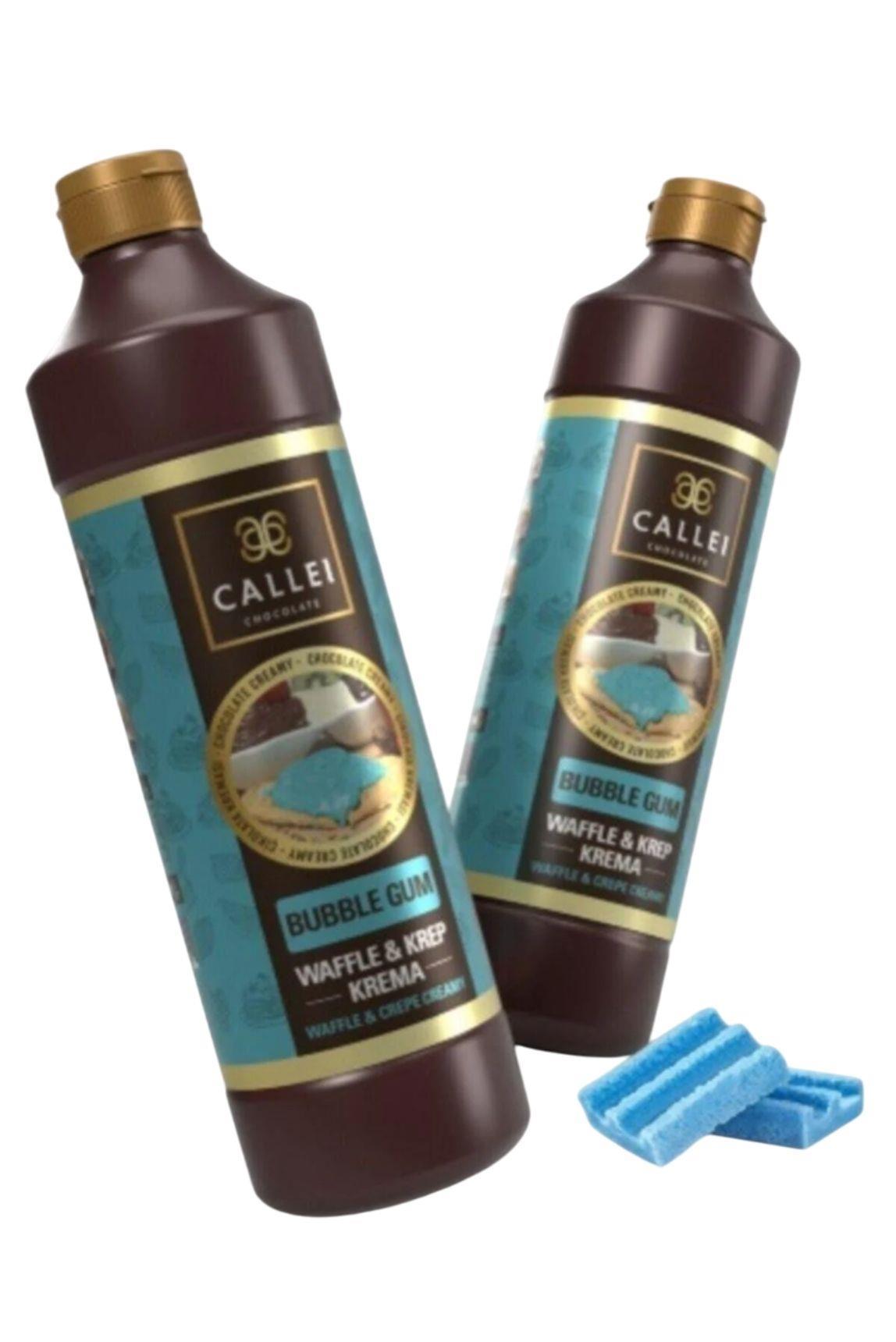 Callei 8’li Rengarenk Waffle Ve Çikolata Sos Seti