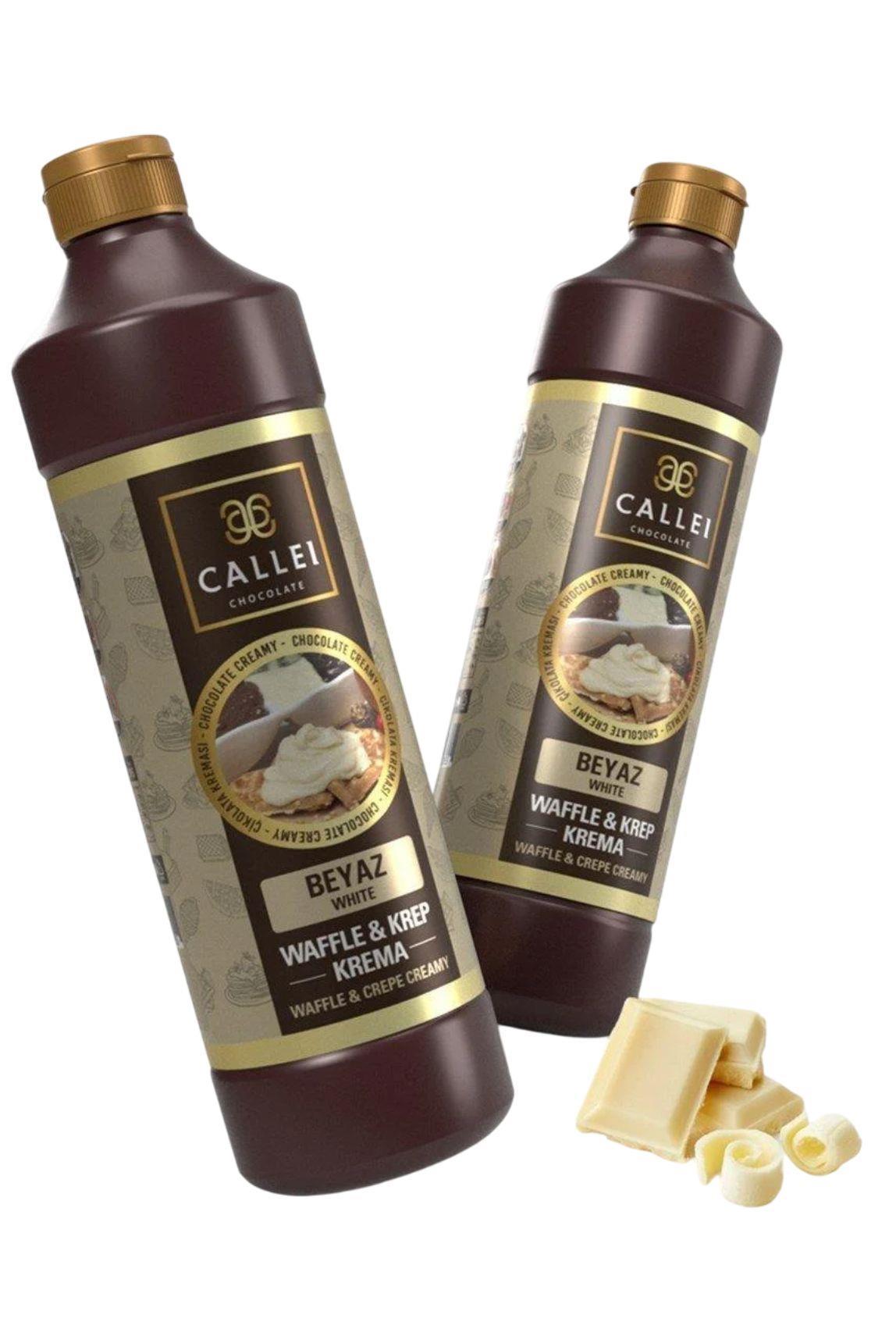 Callei 8’li Rengarenk Waffle Ve Çikolata Sos Seti
