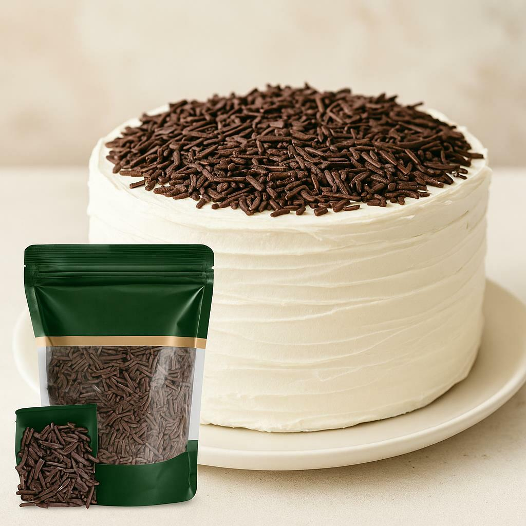 Dolceluna Bitter Rende Çikolata 1 kg - Pastacılık ve Tatlı Süslemeleri İçin