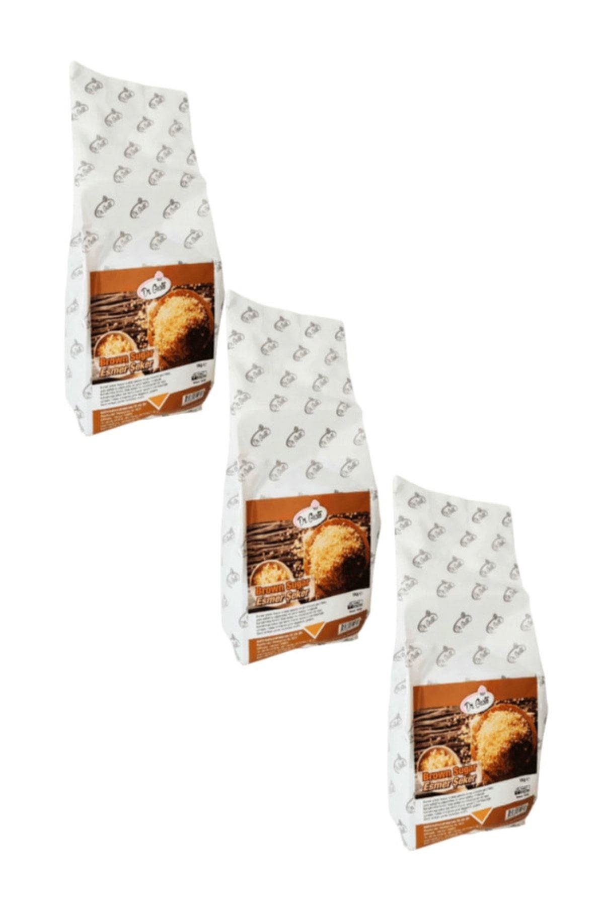 Dr Gusto Esmer Kahverengi Şeker 1 Kg 3 Adet