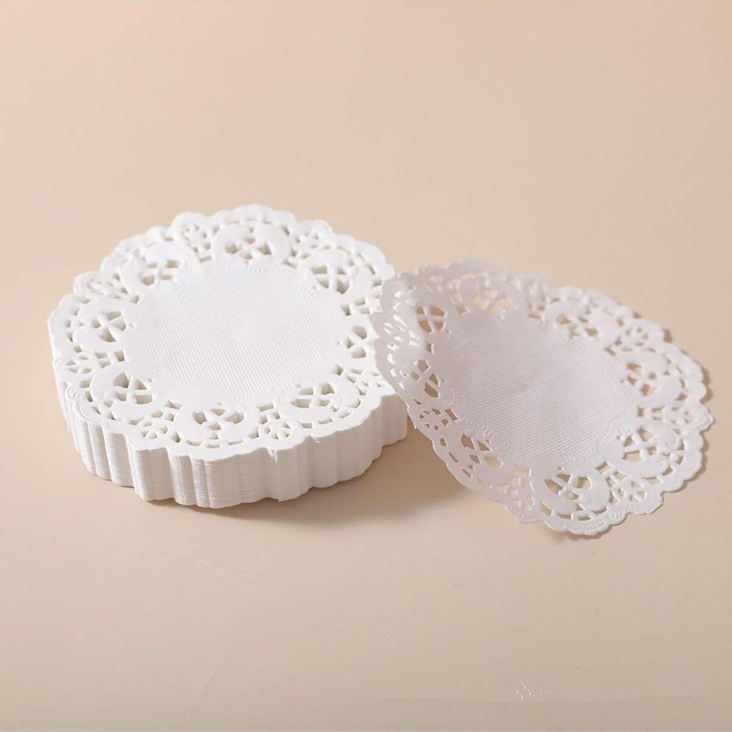 Kağıt Dantel Çay Servis Altlığı – 9 cm, 500 Adet