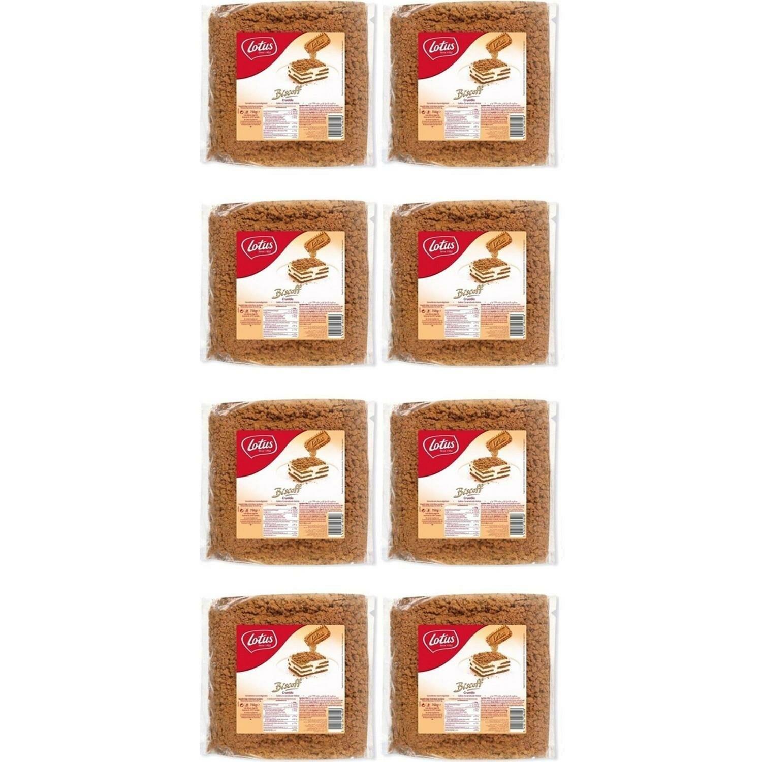 Lotus Biscoff Crumble 750 gr x 8 Adet