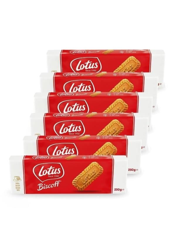 Lotus Karamelize Bisküvi 250 Gr X 6 Adet