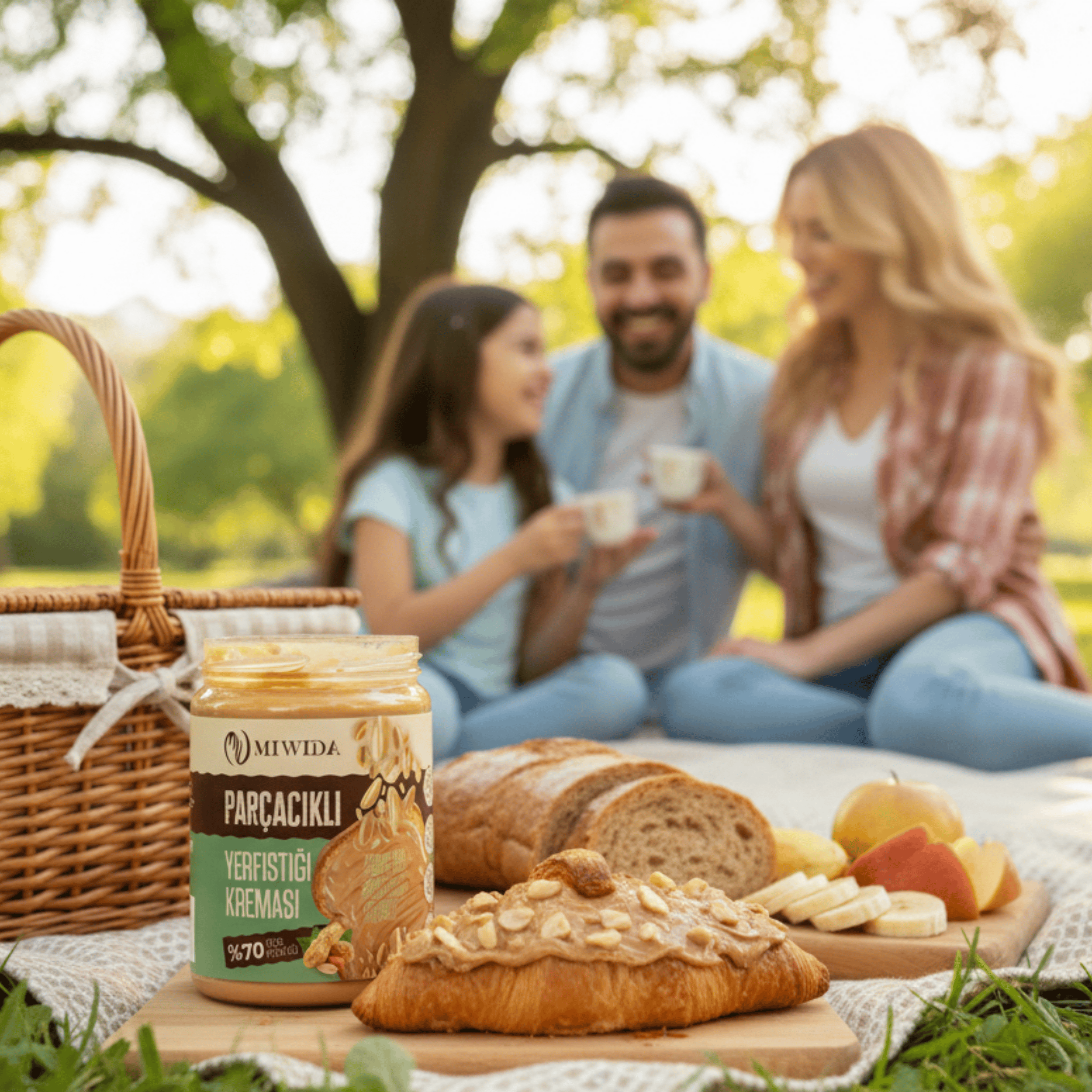 MİWİDA Parçacıklı Yer Fıstığı Kreması 350 G